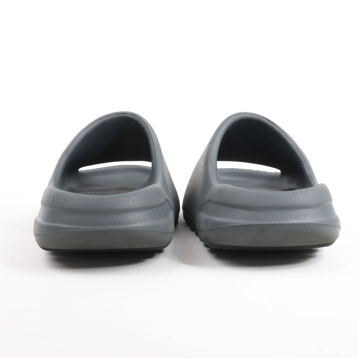 Adidas Yeezy "Slate Marine" Sandal Slidesin Gray, Size 40 EU