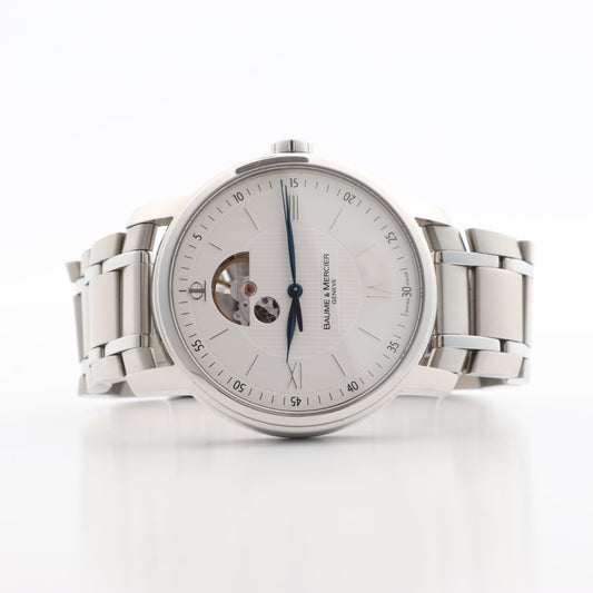 Baume & Mercier Classima M0A08833 5683752 SS AT White Dial Watch