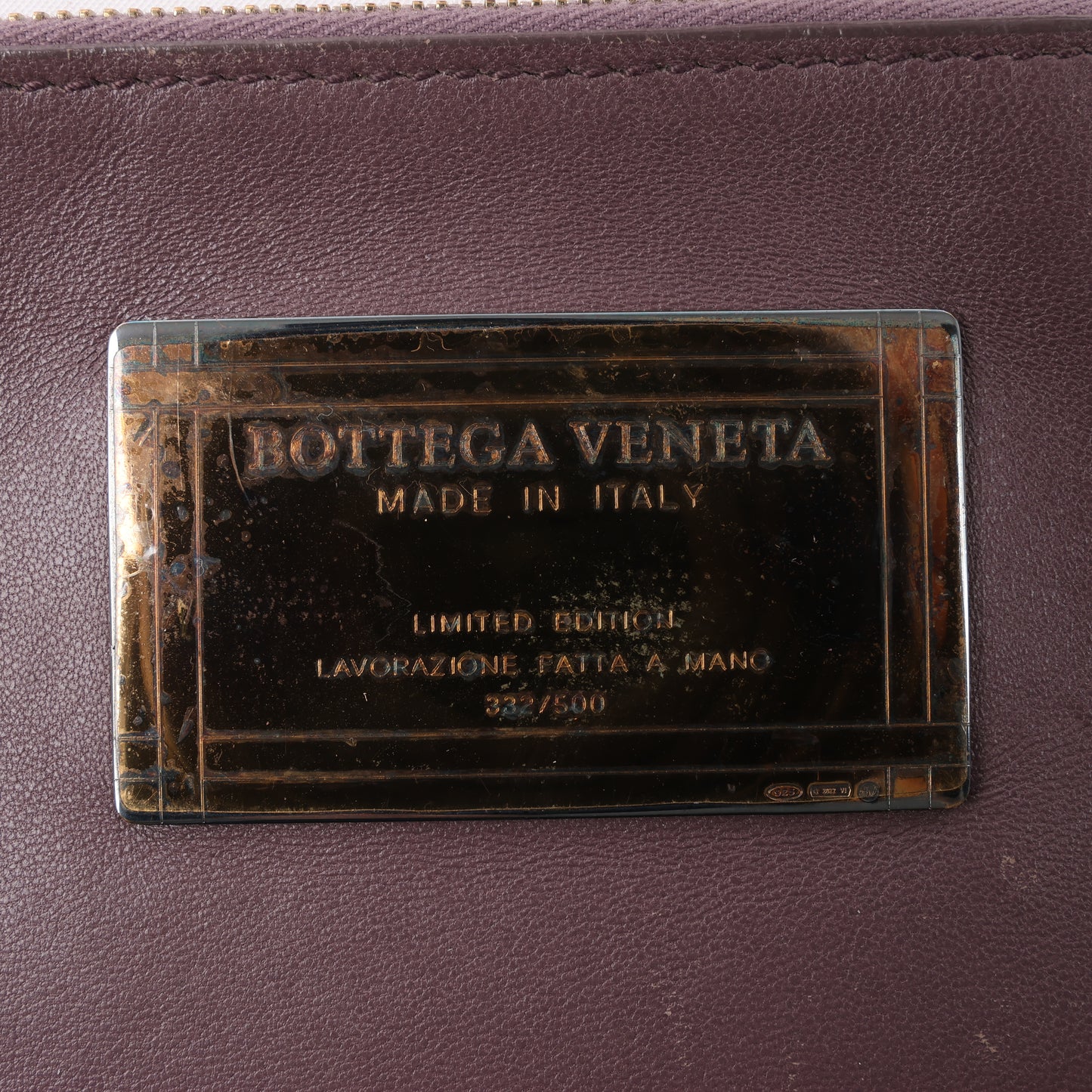 Bottega Veneta Intrecciato Cabat MM Cabas en cuir en vieux rose taupe