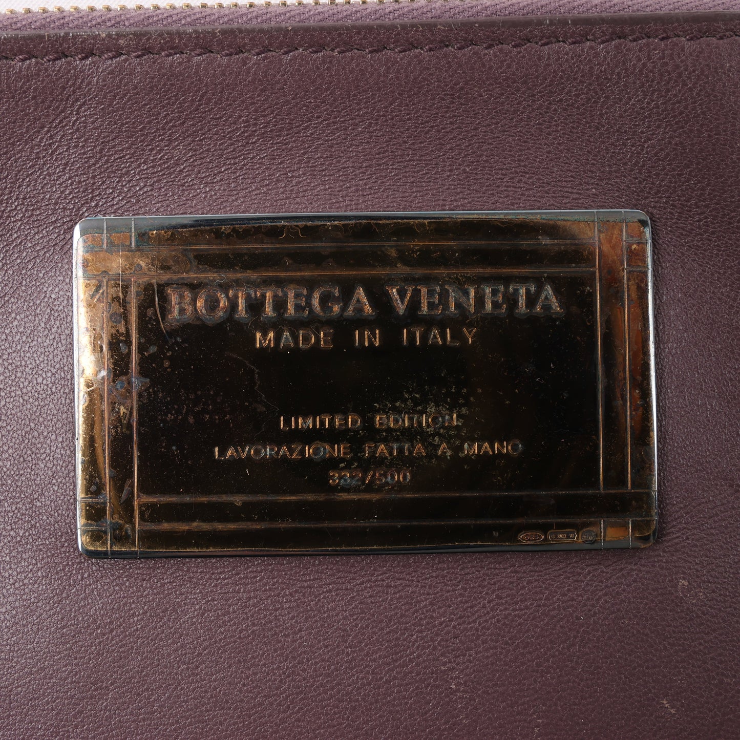 Bottega Veneta Intrecciato Cabat MM Cabas en cuir en vieux rose taupe