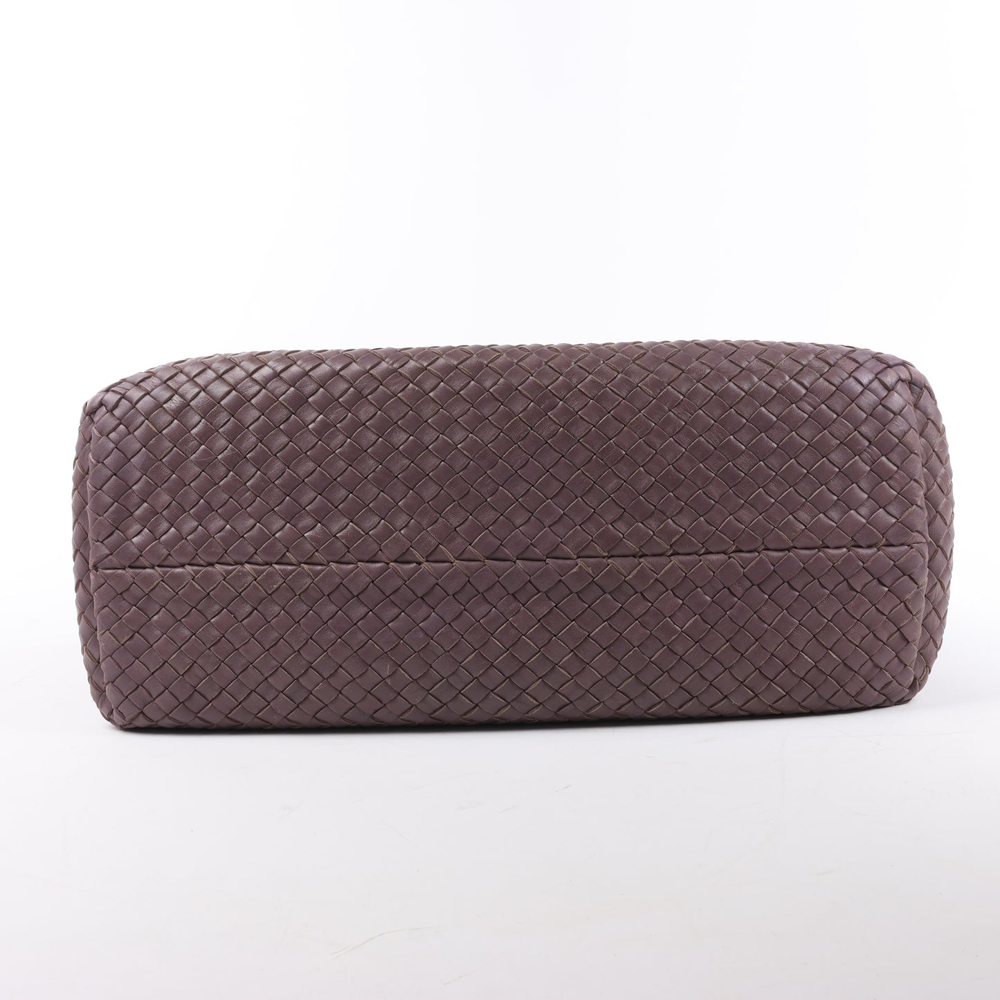 Bottega Veneta Intrecciato Cabat MM Cabas en cuir en vieux rose taupe