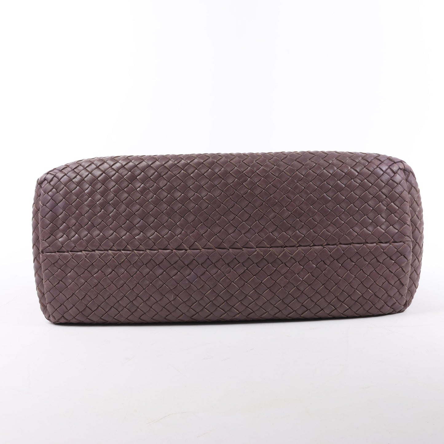 Bottega Veneta Intrecciato Cabat MM Cabas en cuir en vieux rose taupe