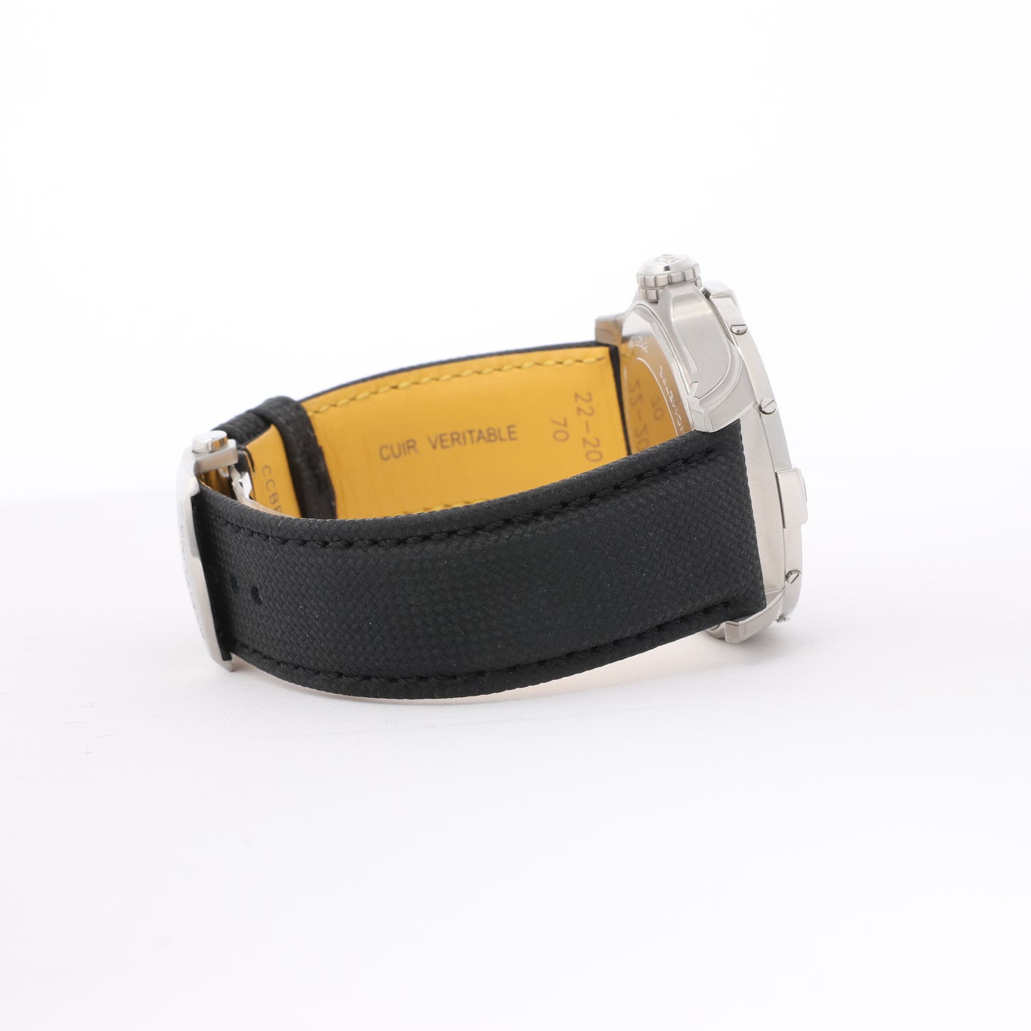 Montre Breitling Avenger A17328 6752184 SS et cuir AT cadran noir