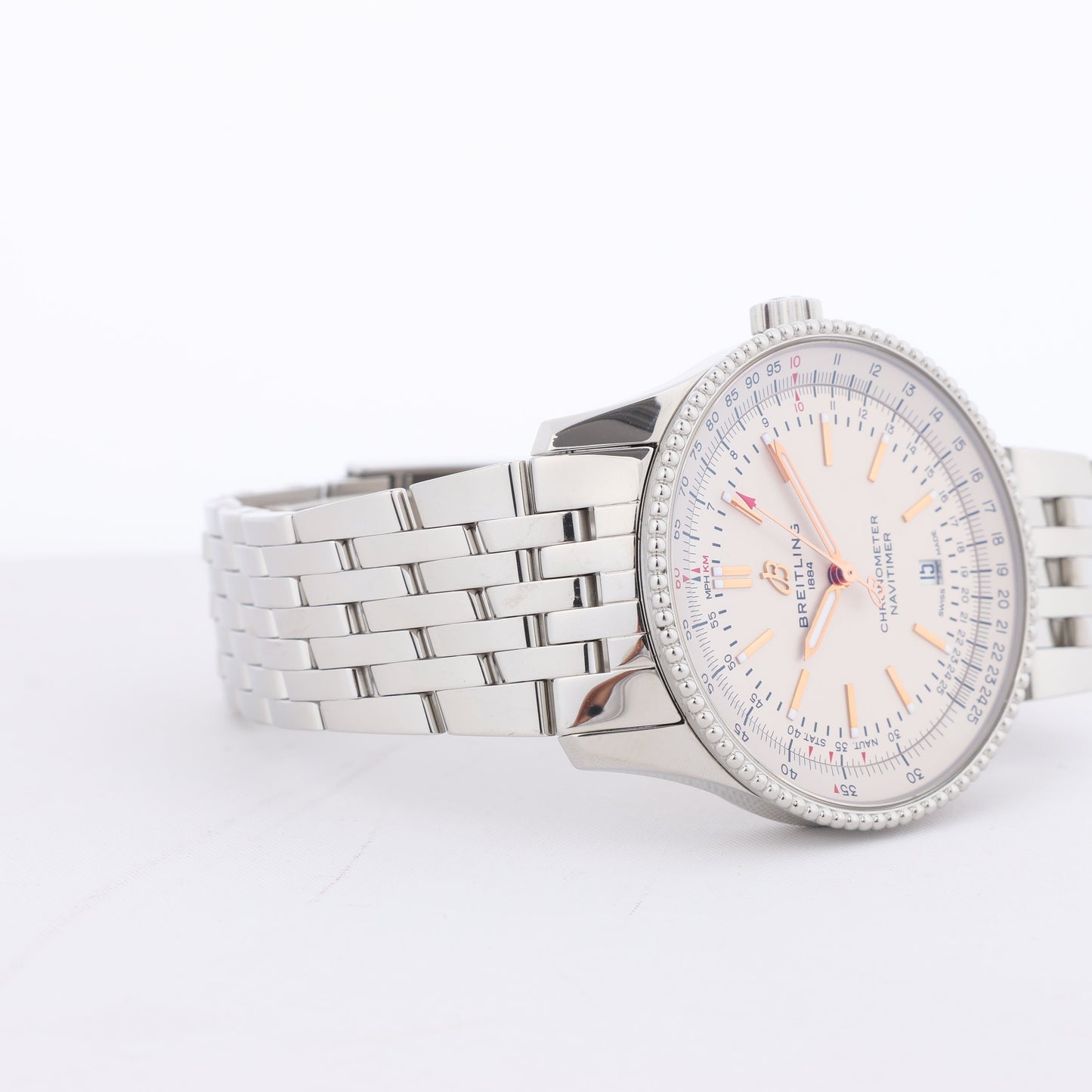 Breitling Navitimer Automatic 41 A17326211G1A1 7153274 SS AT Ivory-Face Watch