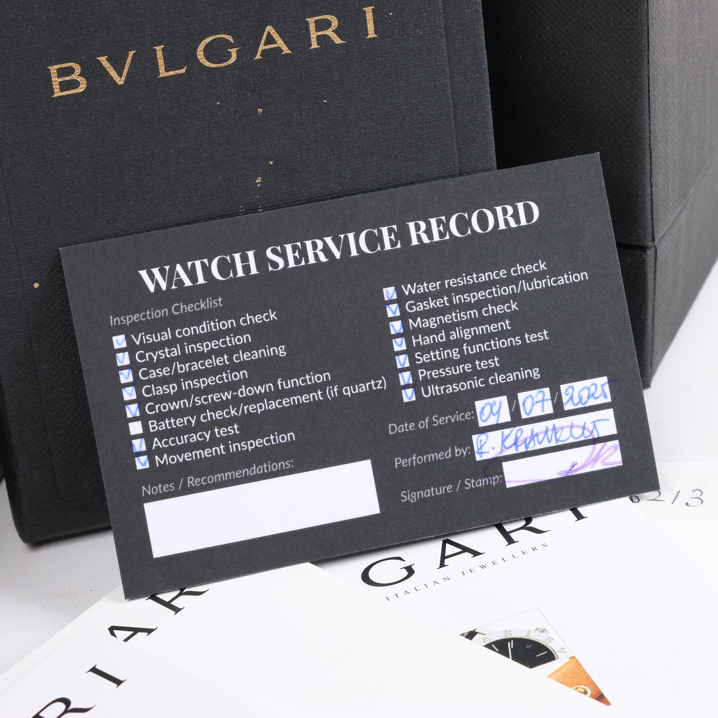 BVLGARI Diagono TI38TA L8213 Ti & rubber AT Brown-Face Watch