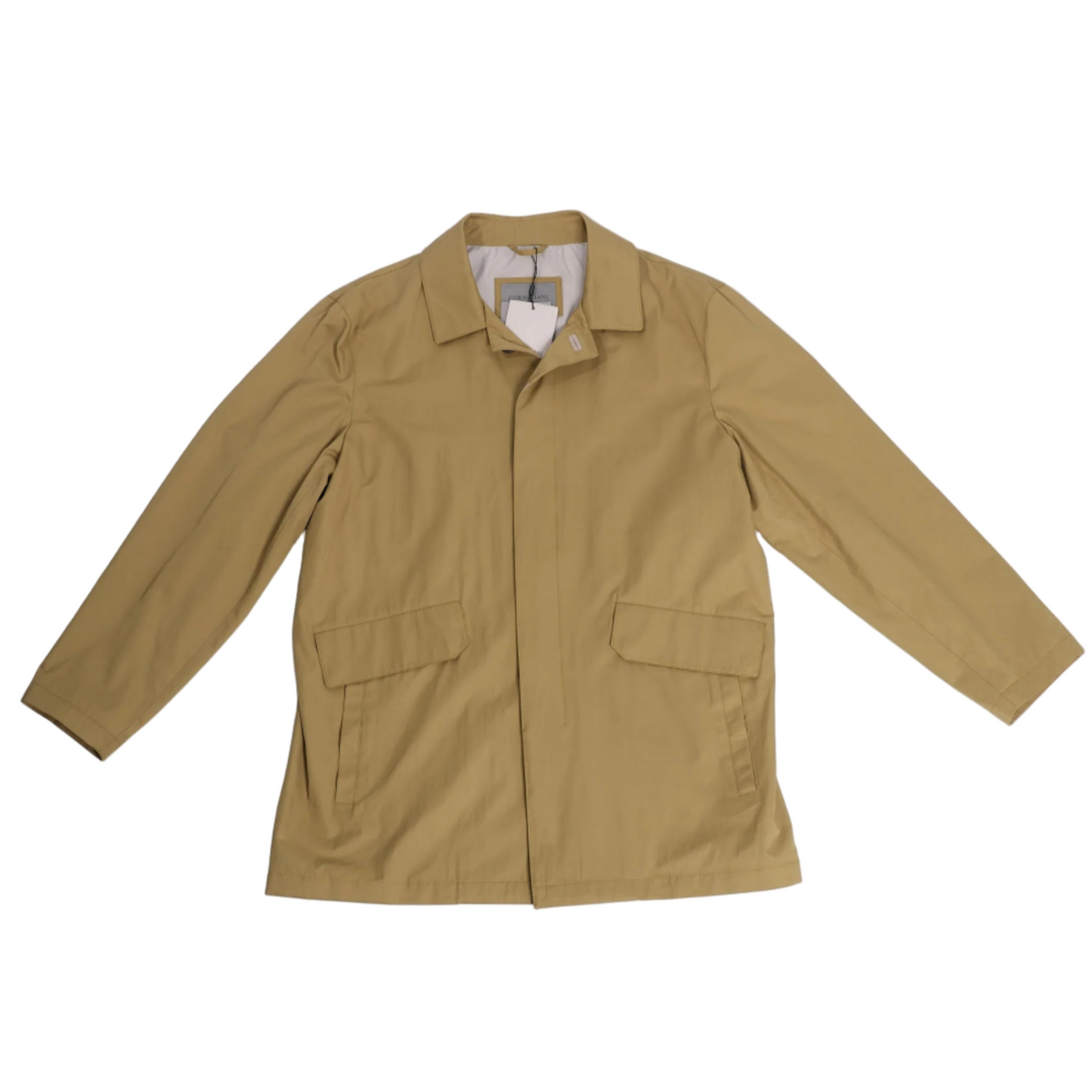 CC Collection Corneliani Jacket in Beige, Size 50 IT