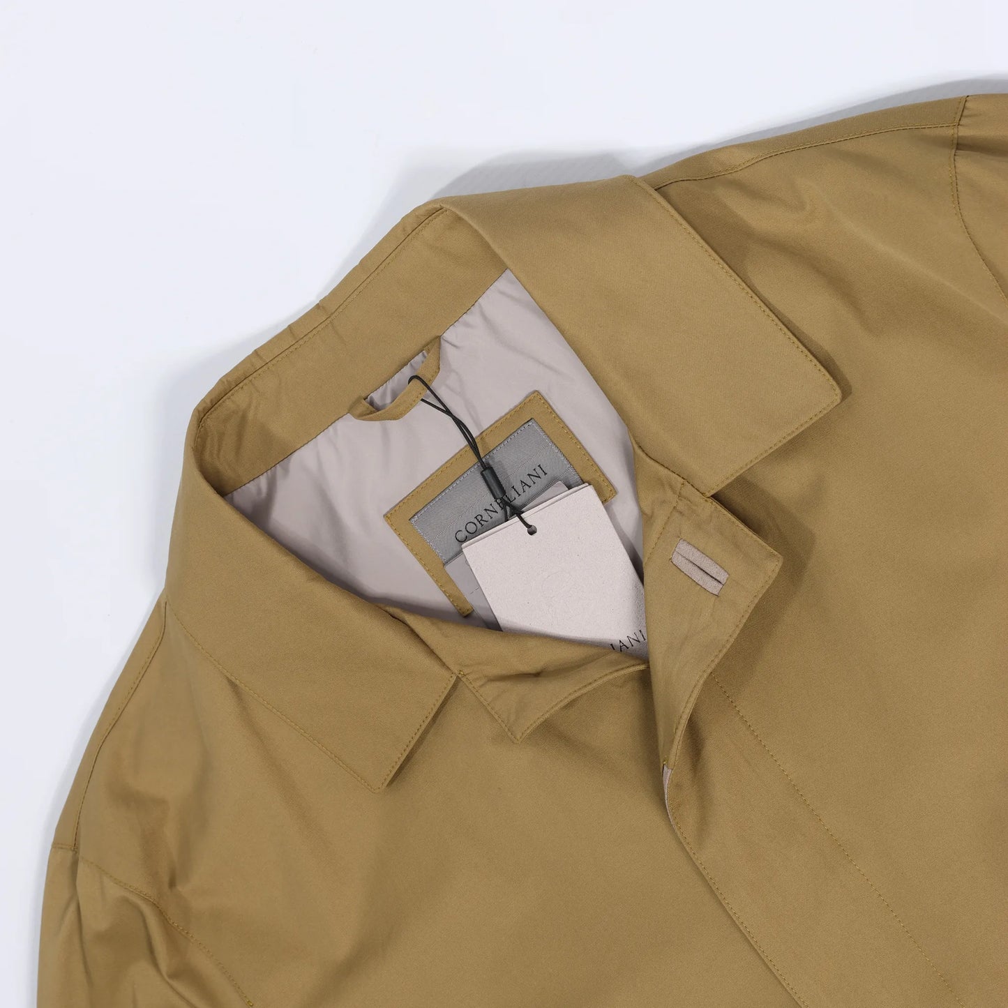 CC Collection Corneliani Jacket in Beige, Size 50 IT