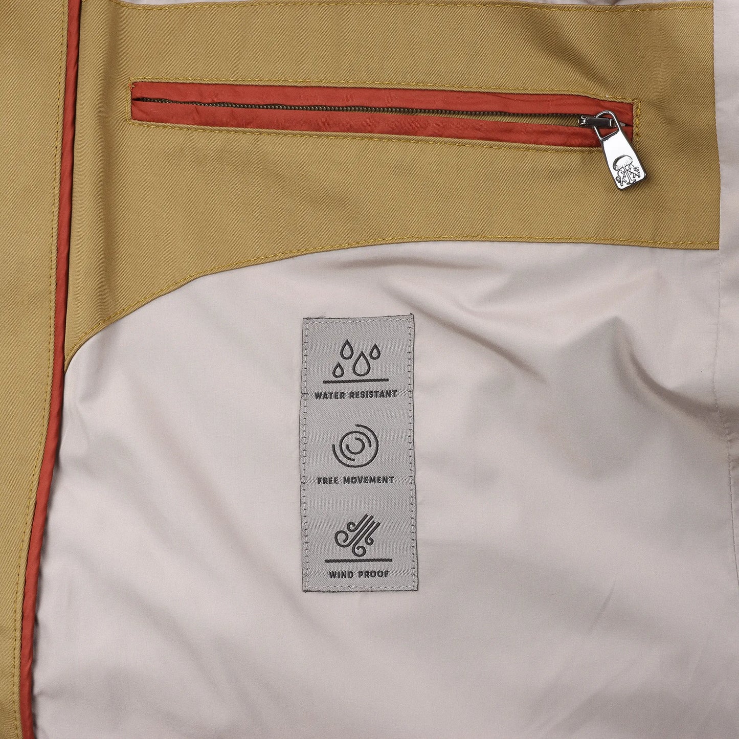 CC Collection Corneliani Jacket in Beige, Size 50 IT