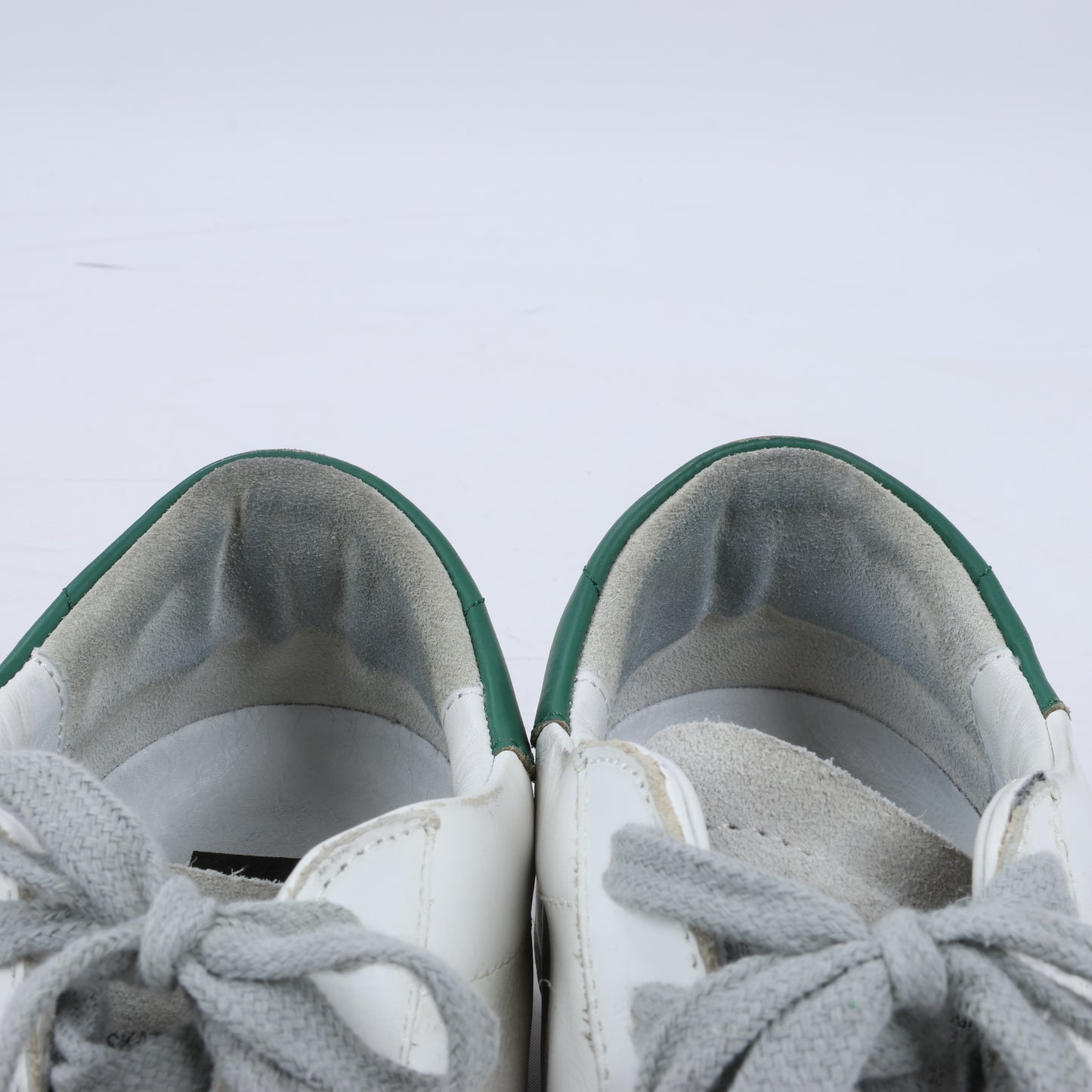 Baskets en cuir GOLDEN GOOSE SUPERSTAR blanches, pointure 40