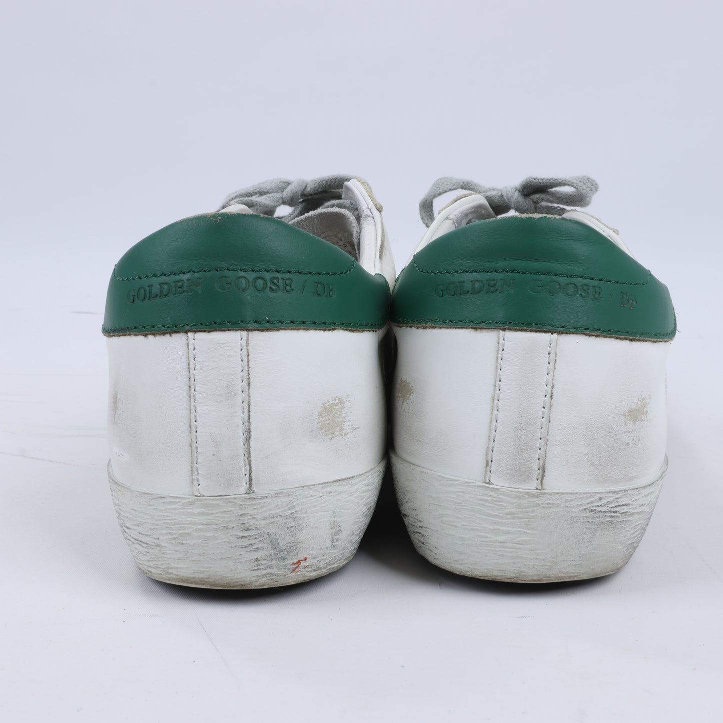 Baskets en cuir GOLDEN GOOSE SUPERSTAR blanches, pointure 40