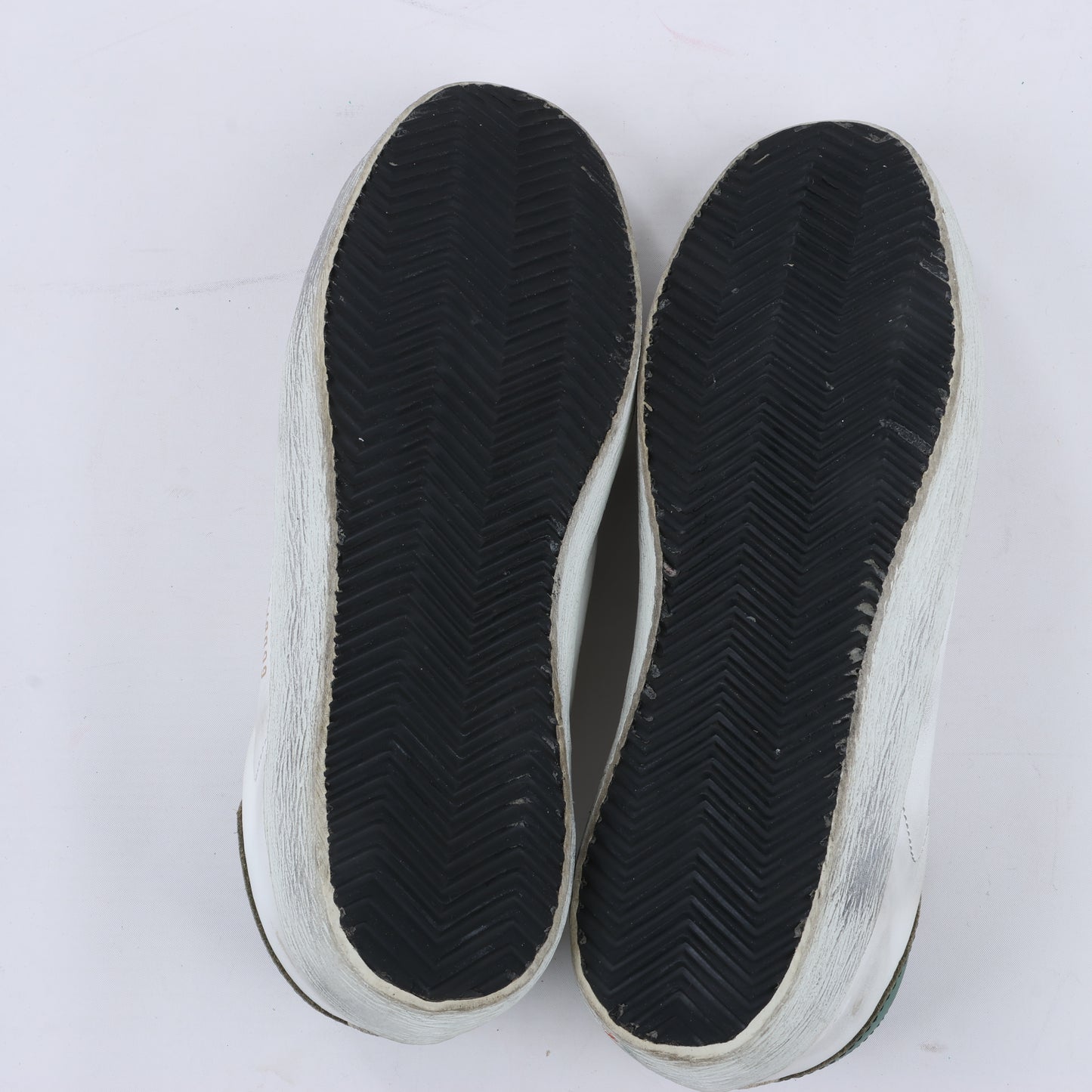 Baskets en cuir GOLDEN GOOSE SUPERSTAR blanches, pointure 40
