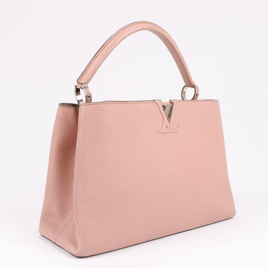 Louis Vuitton Parnassea Capucines MM Handbag in Pink M94471
