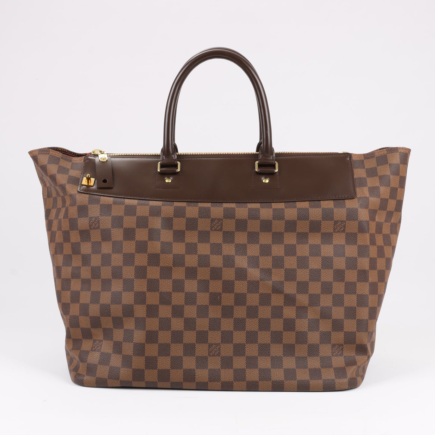 Louis Vuitton Damier Ebene Greenwich PM Handbag in Brown N41165