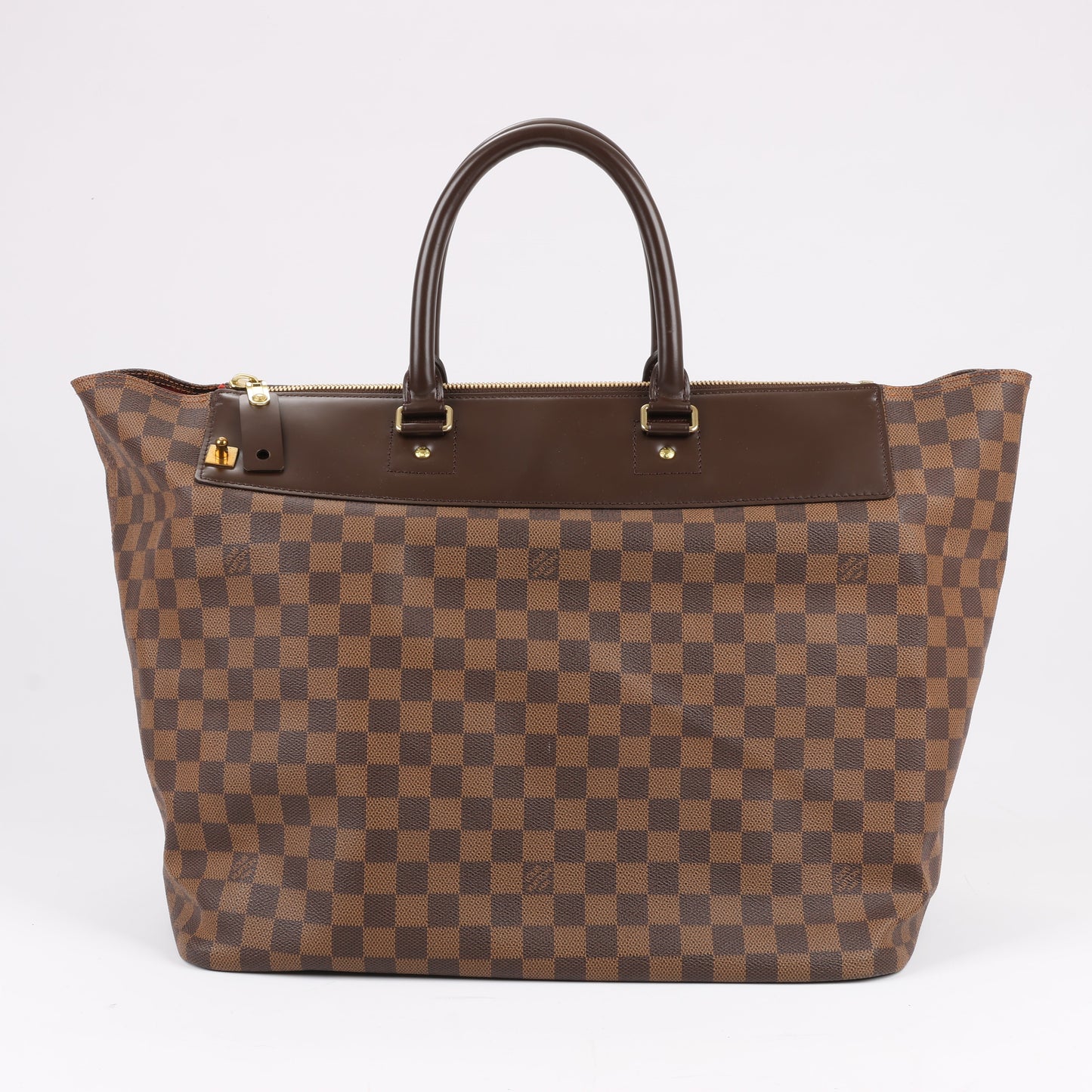Louis Vuitton Damier Ebene Greenwich PM Handbag in Brown N41165