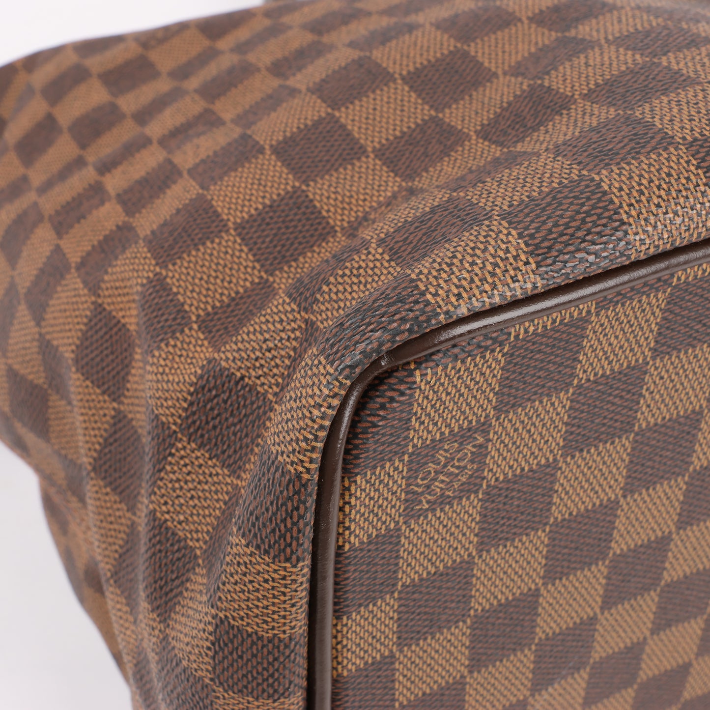 Louis Vuitton Damier Ebene Greenwich PM Handbag in Brown N41165