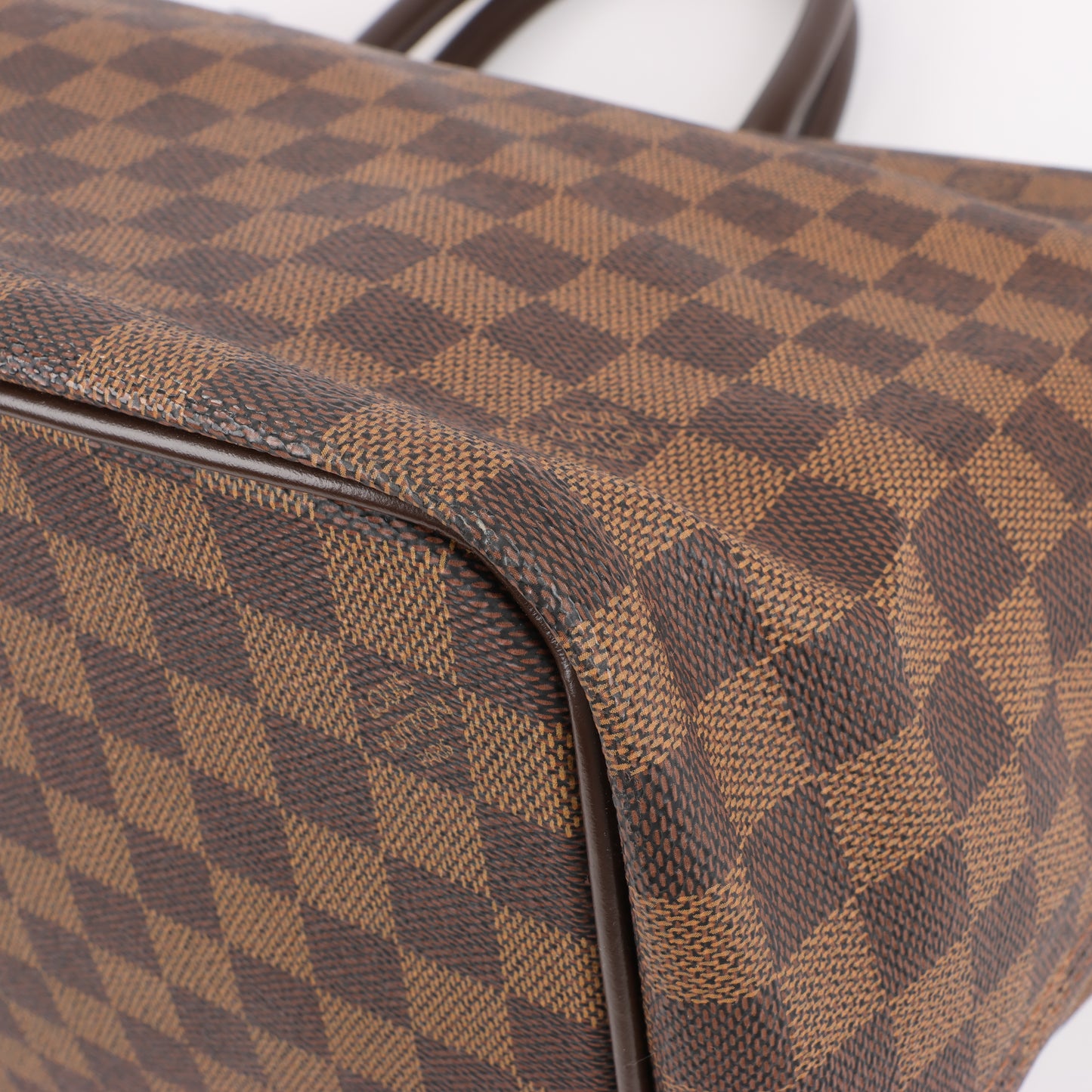 Louis Vuitton Damier Ebene Greenwich PM Handbag in Brown N41165
