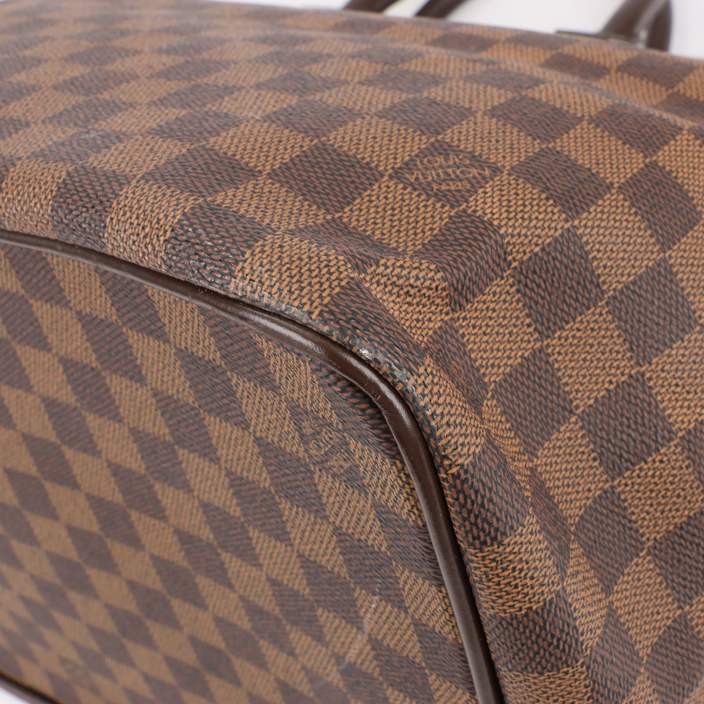Louis Vuitton Damier Ebene Greenwich PM Handbag in Brown N41165
