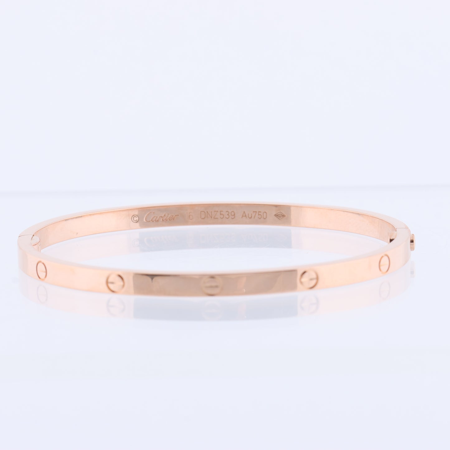 Bracelet Cartier Love SM 750 (PG) 16,8 g 16