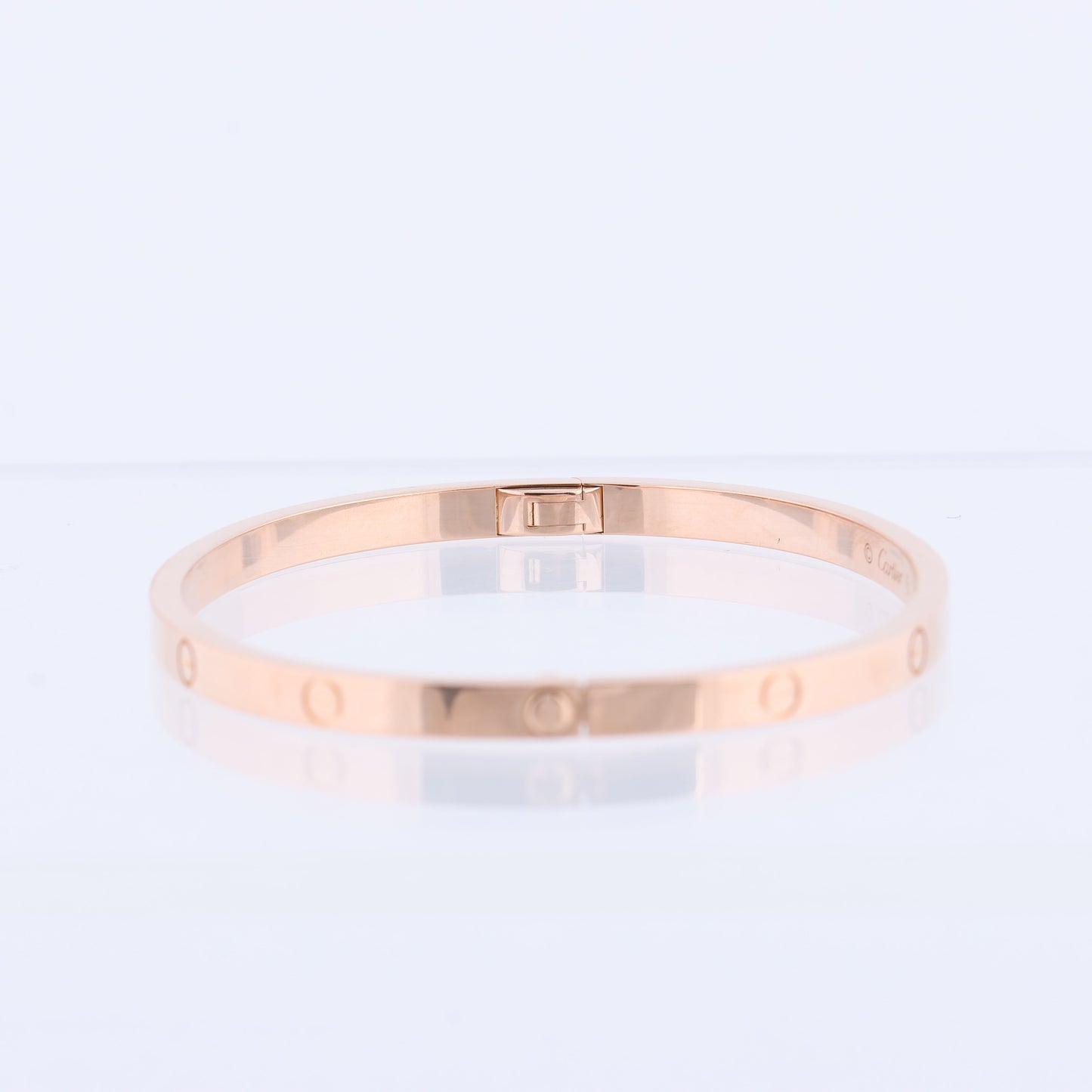 Cartier Love SM Bracelet 750(PG) 16.8g 16