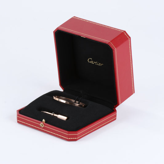 Cartier Love SM Bracelet 750(PG) 16.8g 16