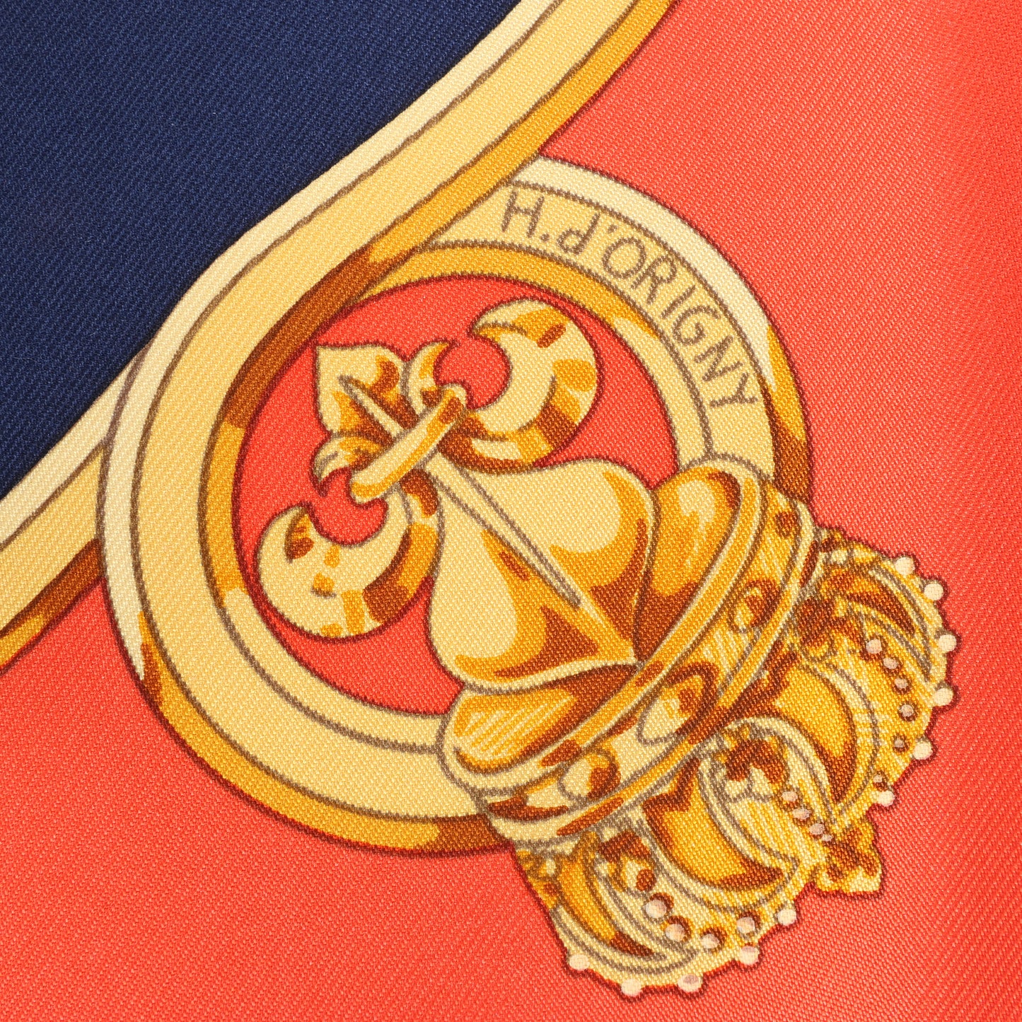 Hermès Carré 90 "Cavalcador" Silk Scarf