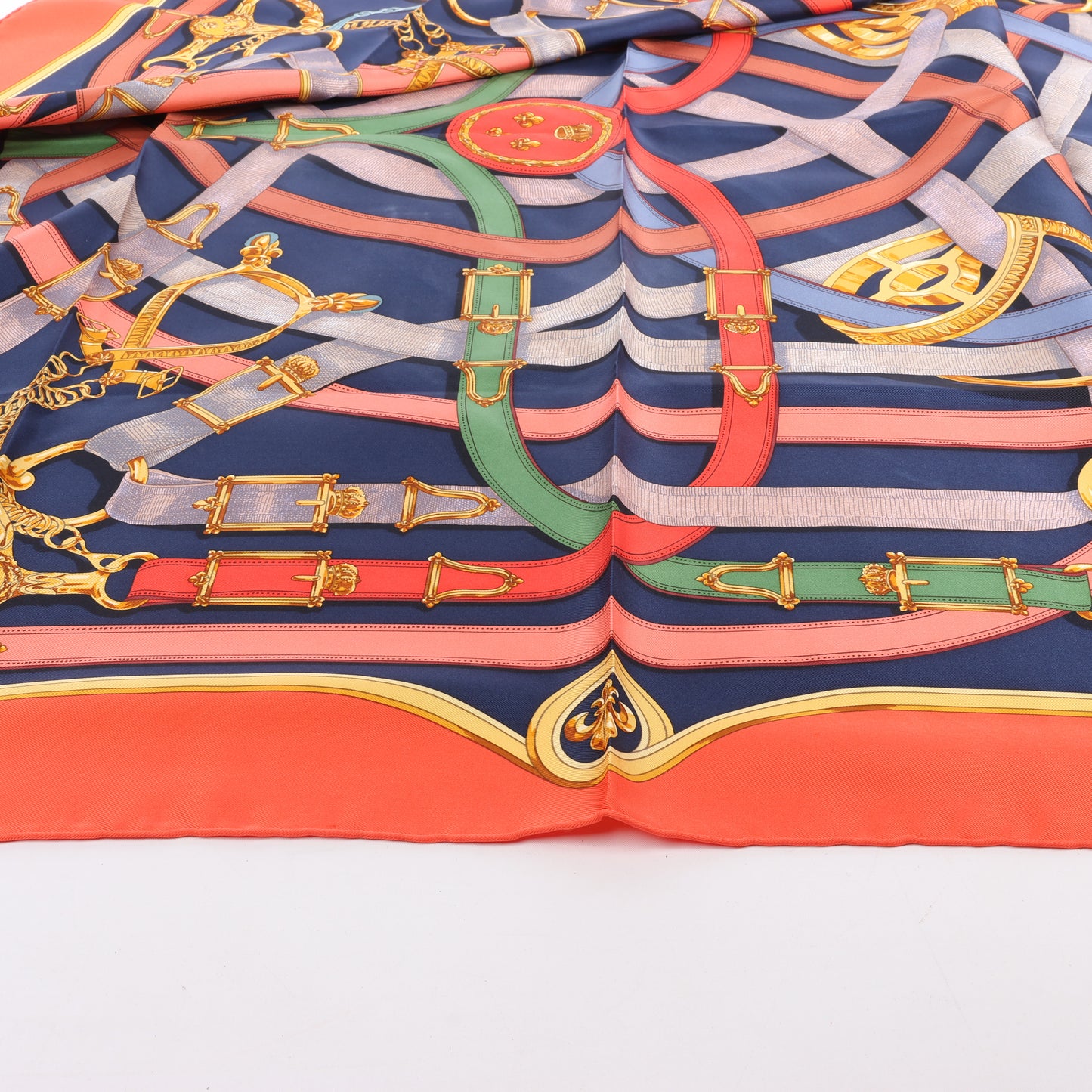 Hermès Carré 90 "Cavalcador" Silk Scarf