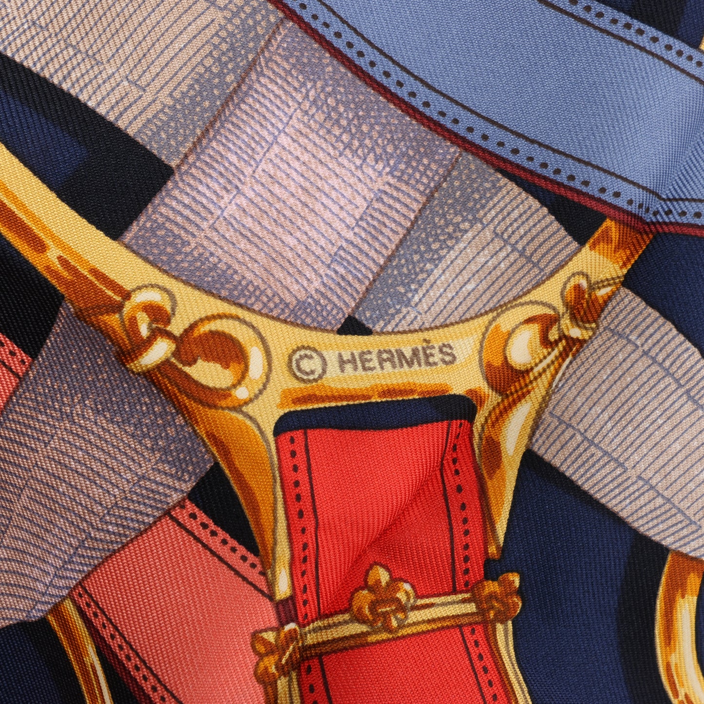 Hermès Carré 90 "Cavalcador" Silk Scarf