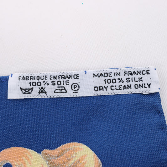 Hermès Carré 90 "LVDOVICVS MAGNVS" Silk Scarf