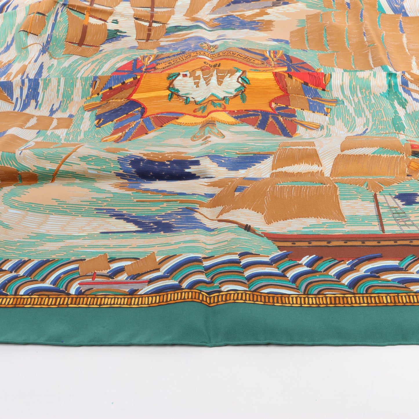 Hermès Carré 90 "HENRY F SMITH SAILOR " Silk Scarf