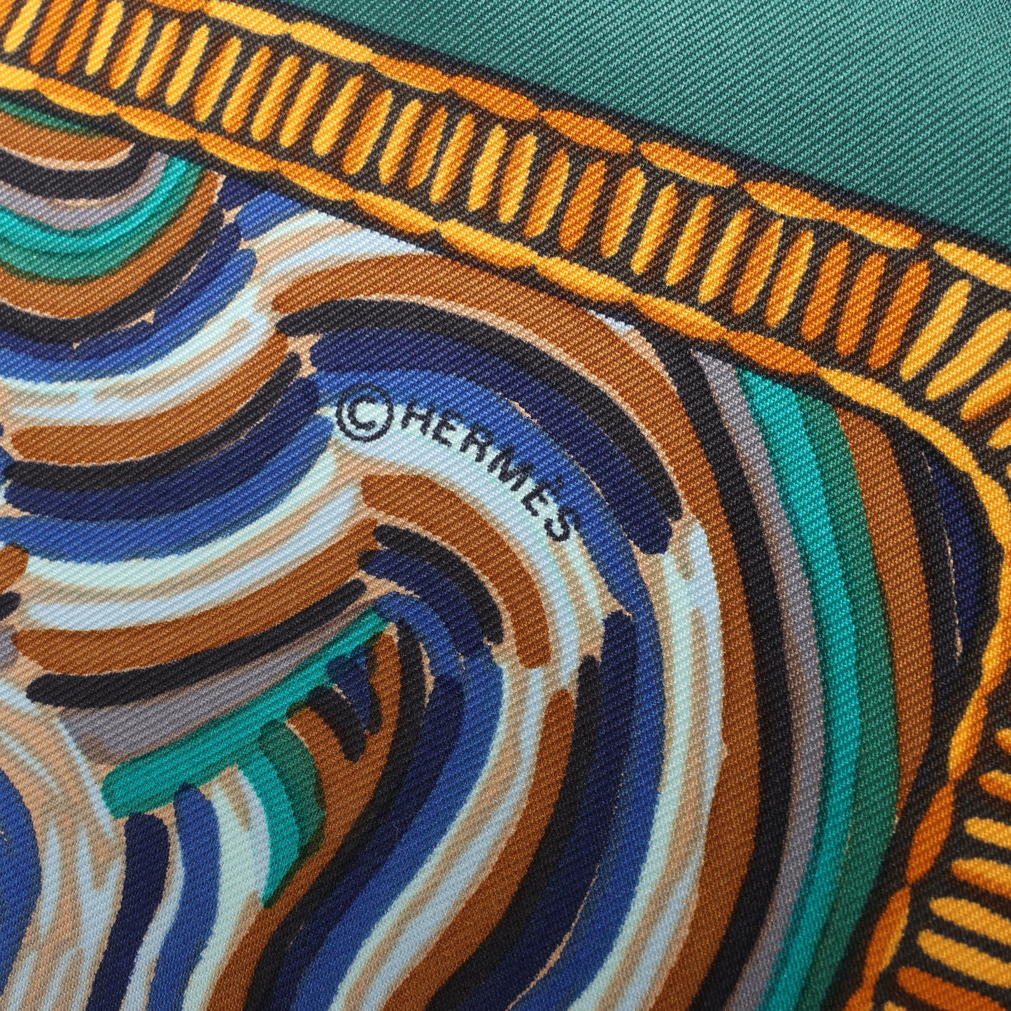 Hermès Carré 90 "HENRY F SMITH SAILOR " Silk Scarf