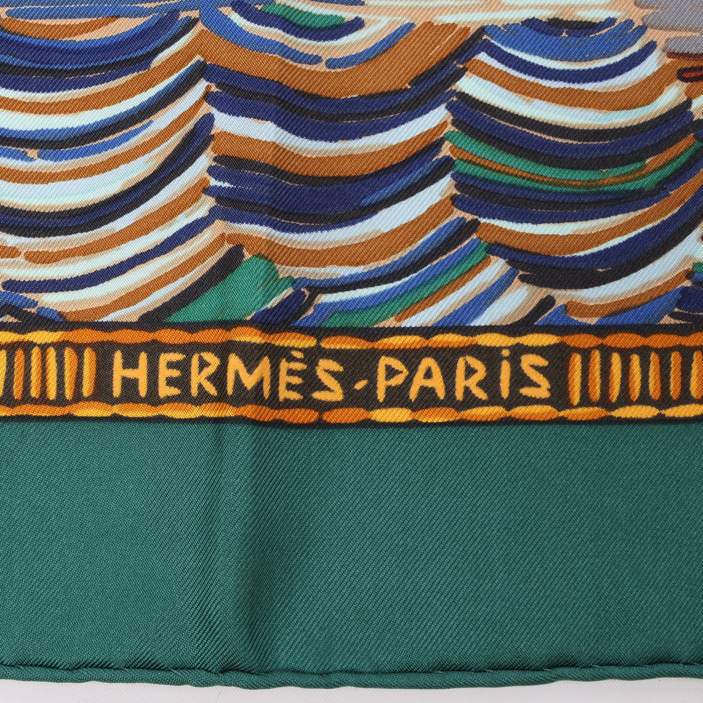 Hermès Carré 90 "HENRY F SMITH SAILOR " Silk Scarf