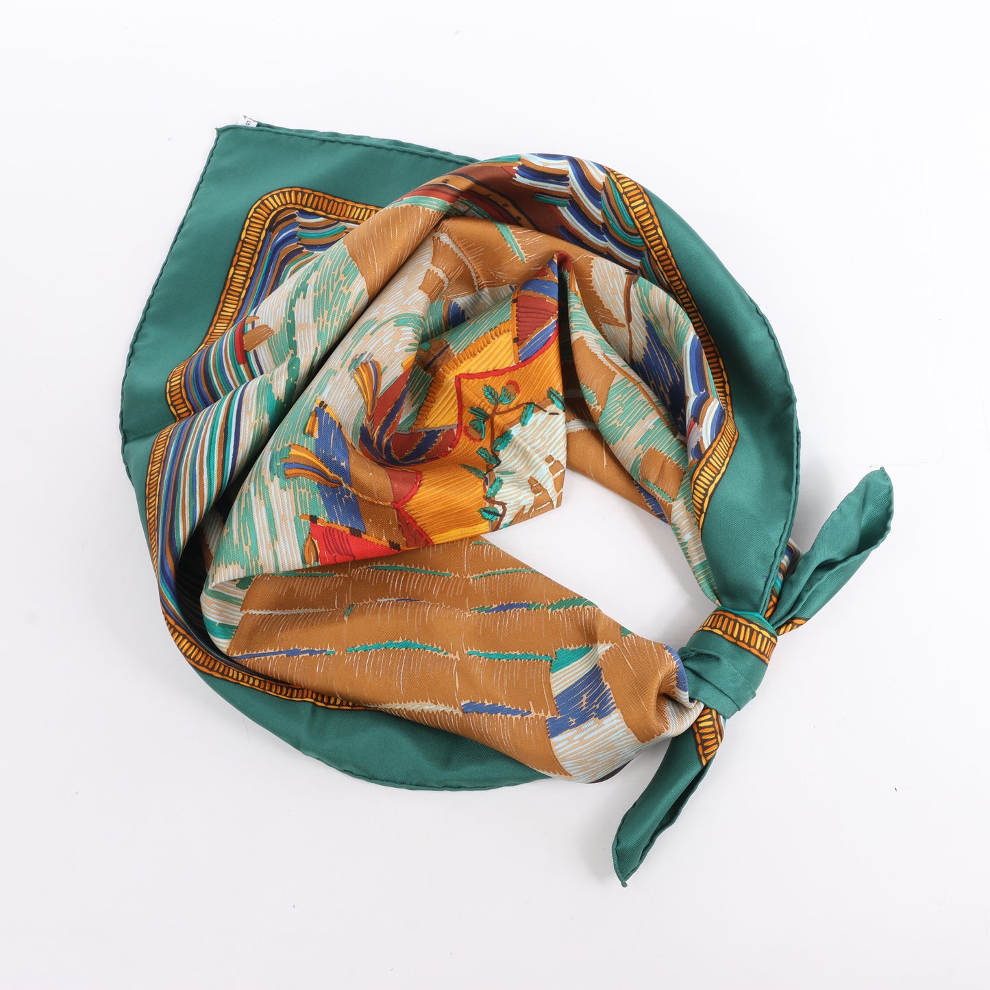 Hermès Carré 90 "HENRY F SMITH SAILOR " Silk Scarf