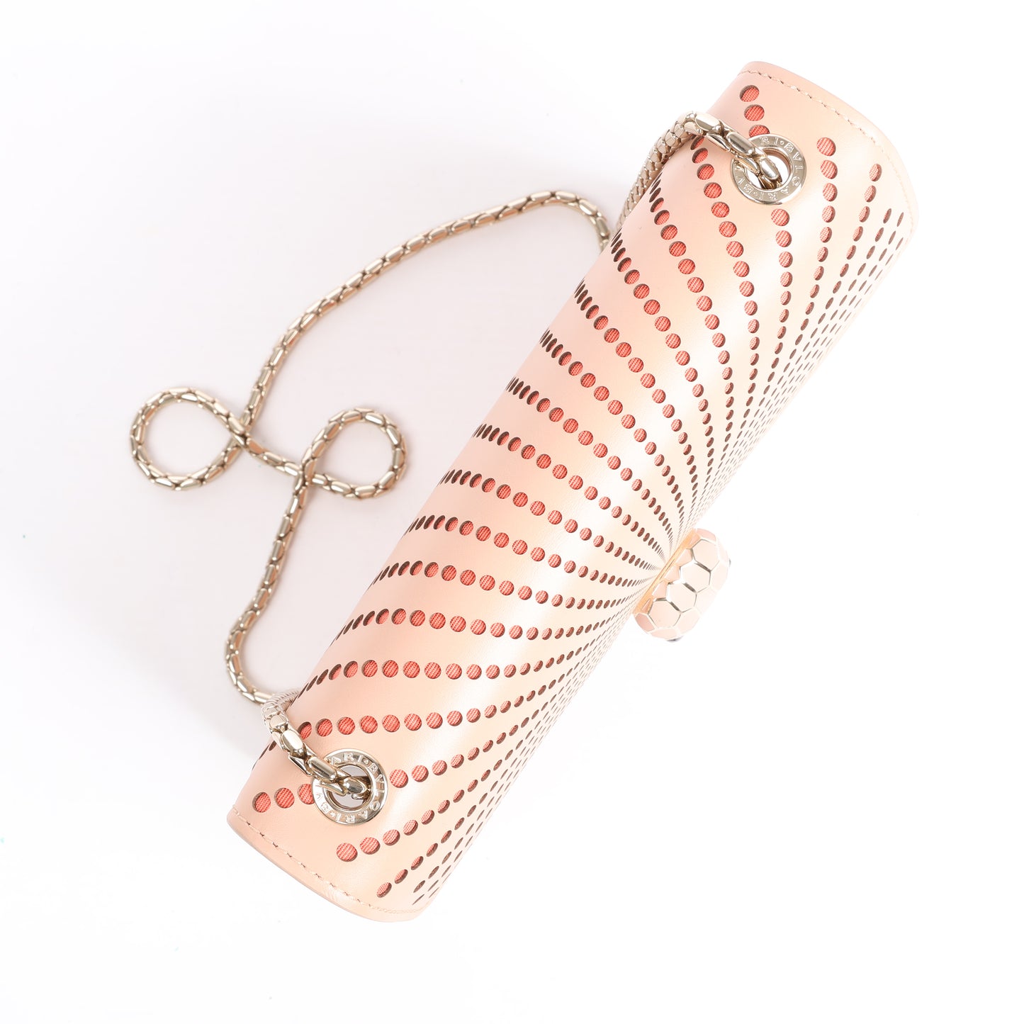 Sac à bandoulière BVLGARI Serpenti en cuir rose