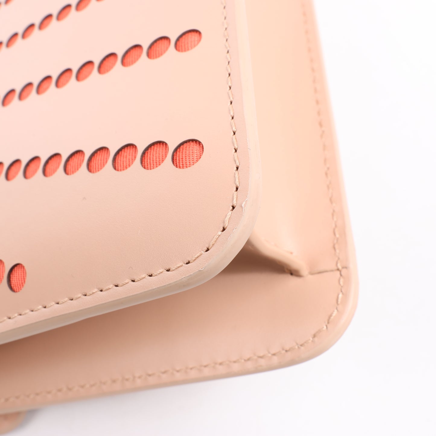 Sac à bandoulière BVLGARI Serpenti en cuir rose