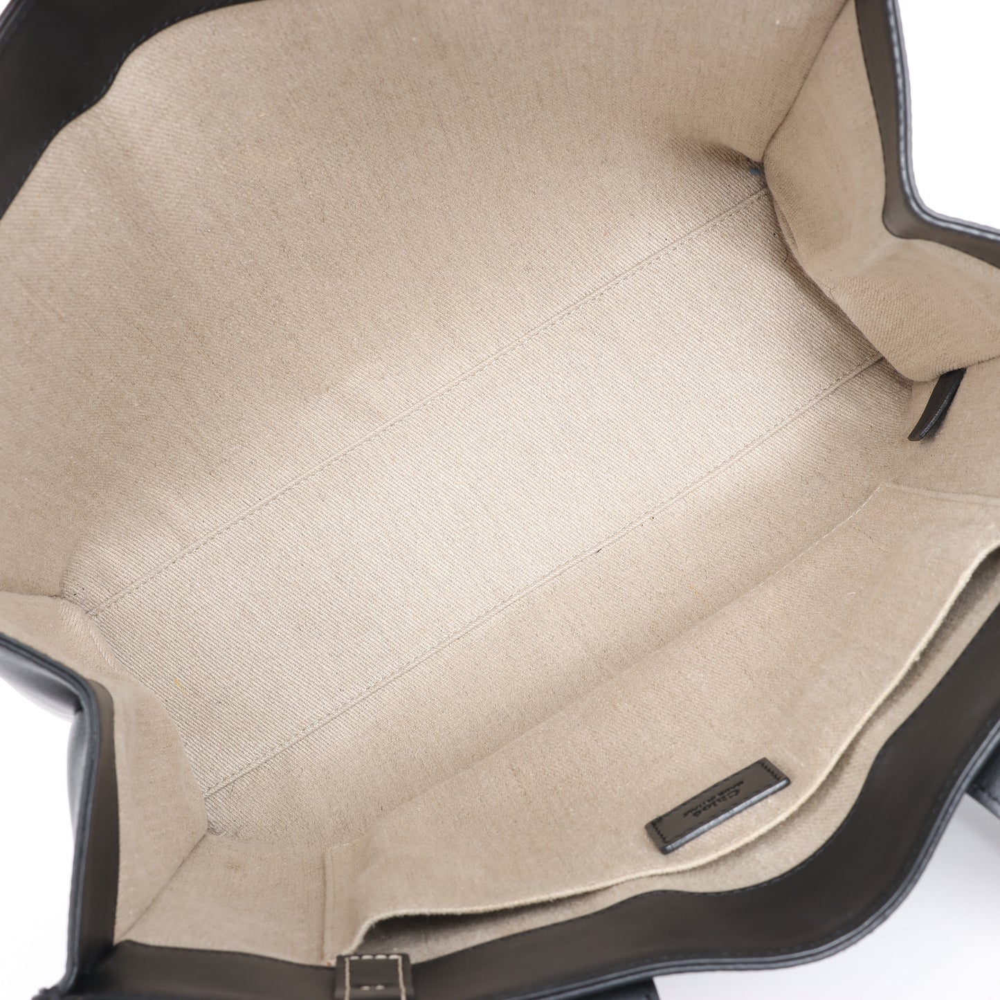 Sac cabas Chloé Woody Medium en cuir noir