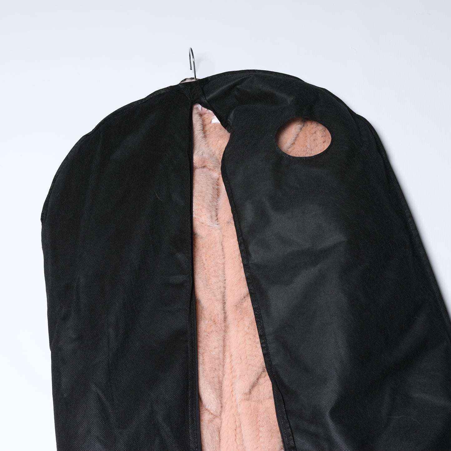 Escada Rosa Nerzpelzmantel, Größe 38