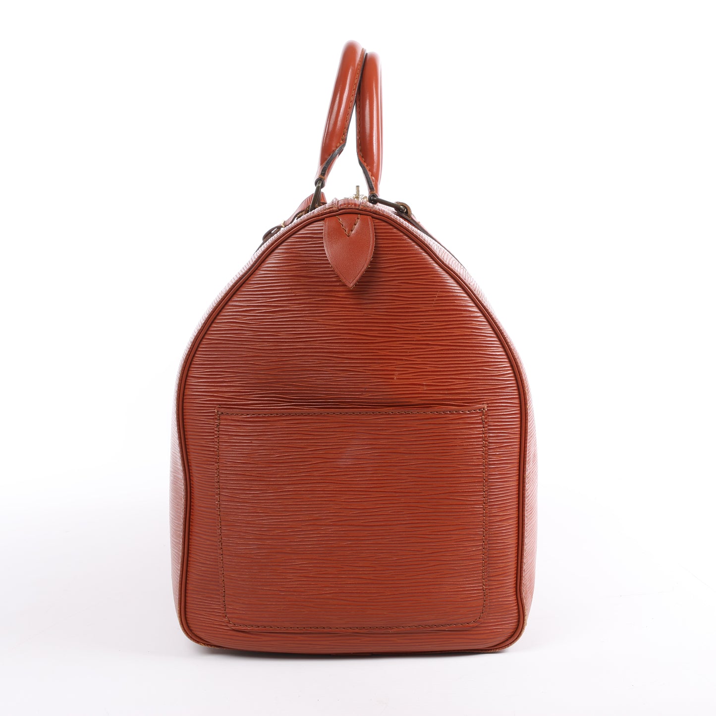 Louis Vuitton Epi Leather Keepall 45 Travel Bag in Brown M42978