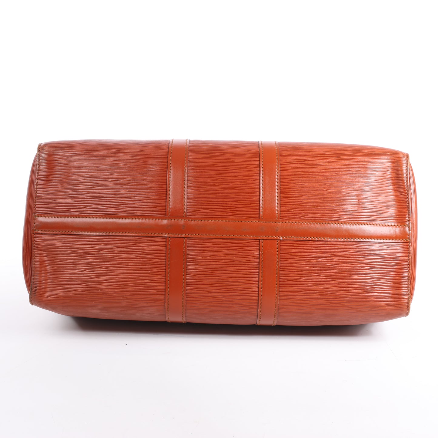 Louis Vuitton Epi Leather Keepall 45 Travel Bag in Brown M42978