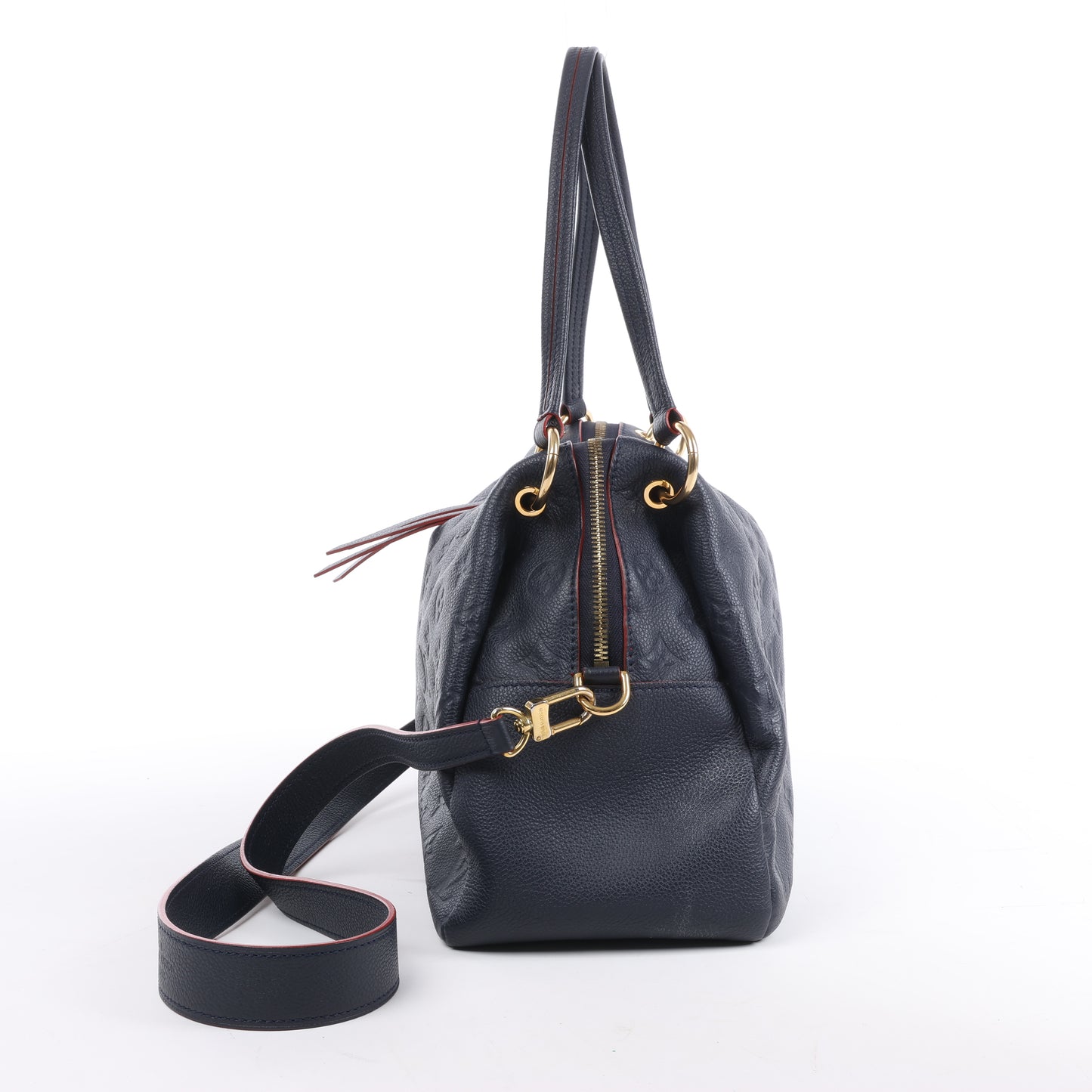 Louis Vuitton Monogram Empreinte Ponthieu Shoulder Bag in Navy