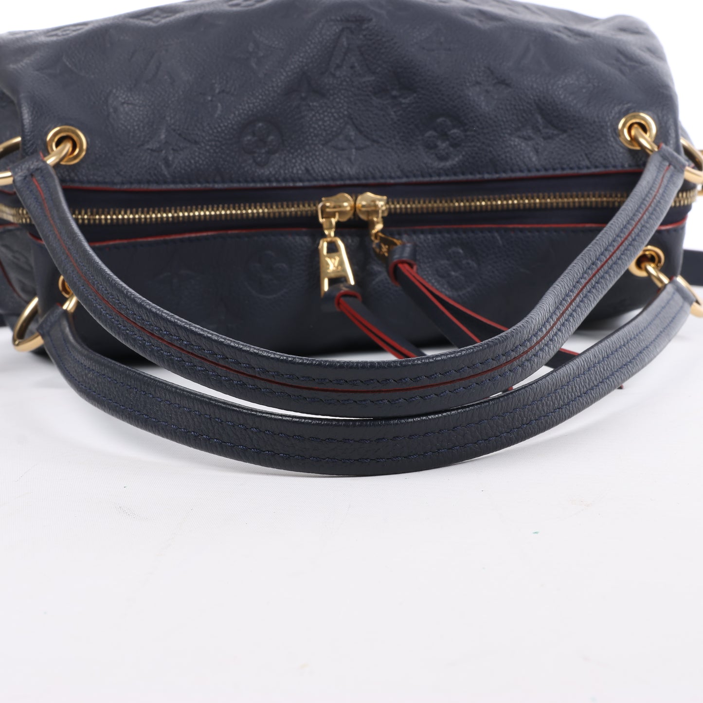 Louis Vuitton Monogram Empreinte Ponthieu Shoulder Bag in Navy