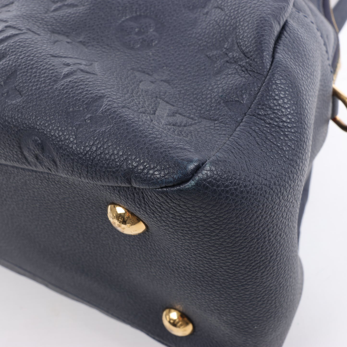 Louis Vuitton Monogram Empreinte Ponthieu Shoulder Bag in Navy