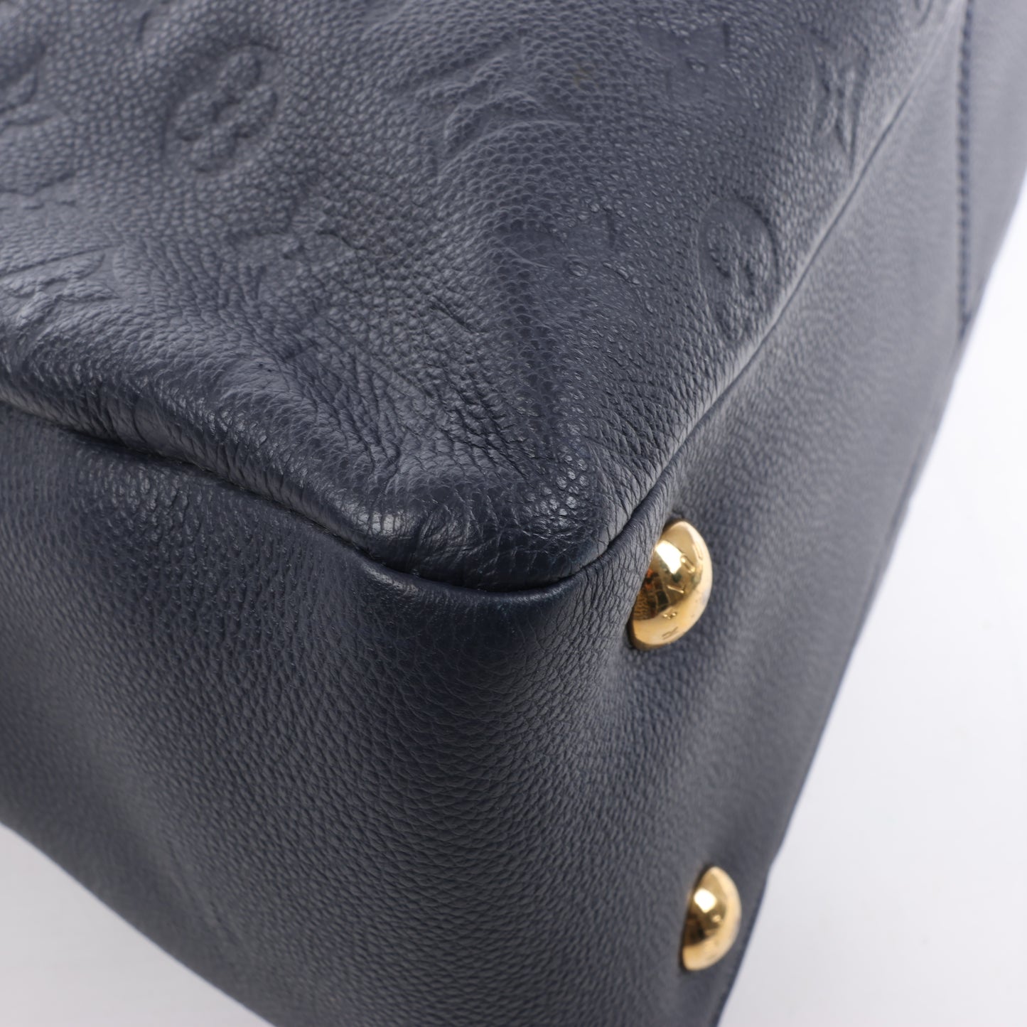 Louis Vuitton Monogram Empreinte Ponthieu Shoulder Bag in Navy