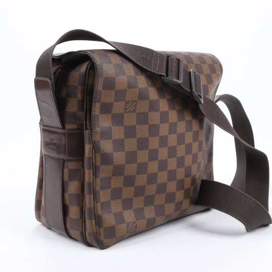 Louis Vuitton Damier Ebene Naviglio Shoulder Bag N45255