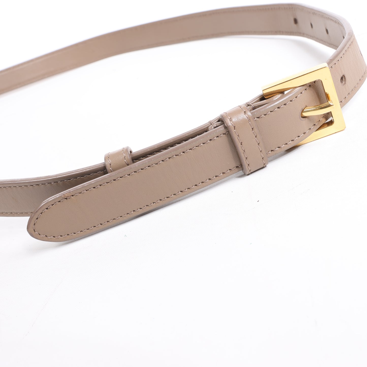 Saint Laurent Paris Solferino Leather Shoulder bag in beige