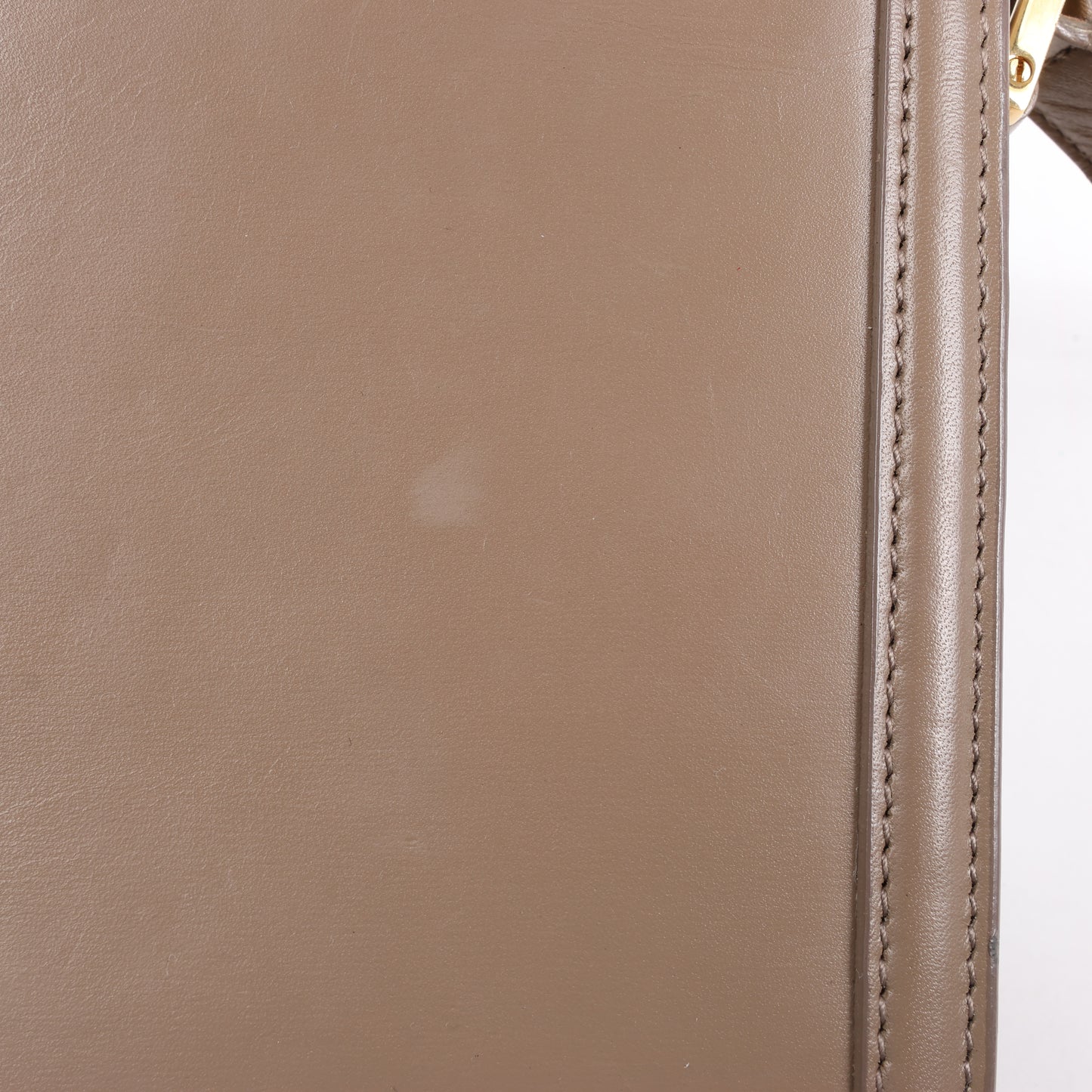 Saint Laurent Paris Solferino Leather Shoulder bag in beige