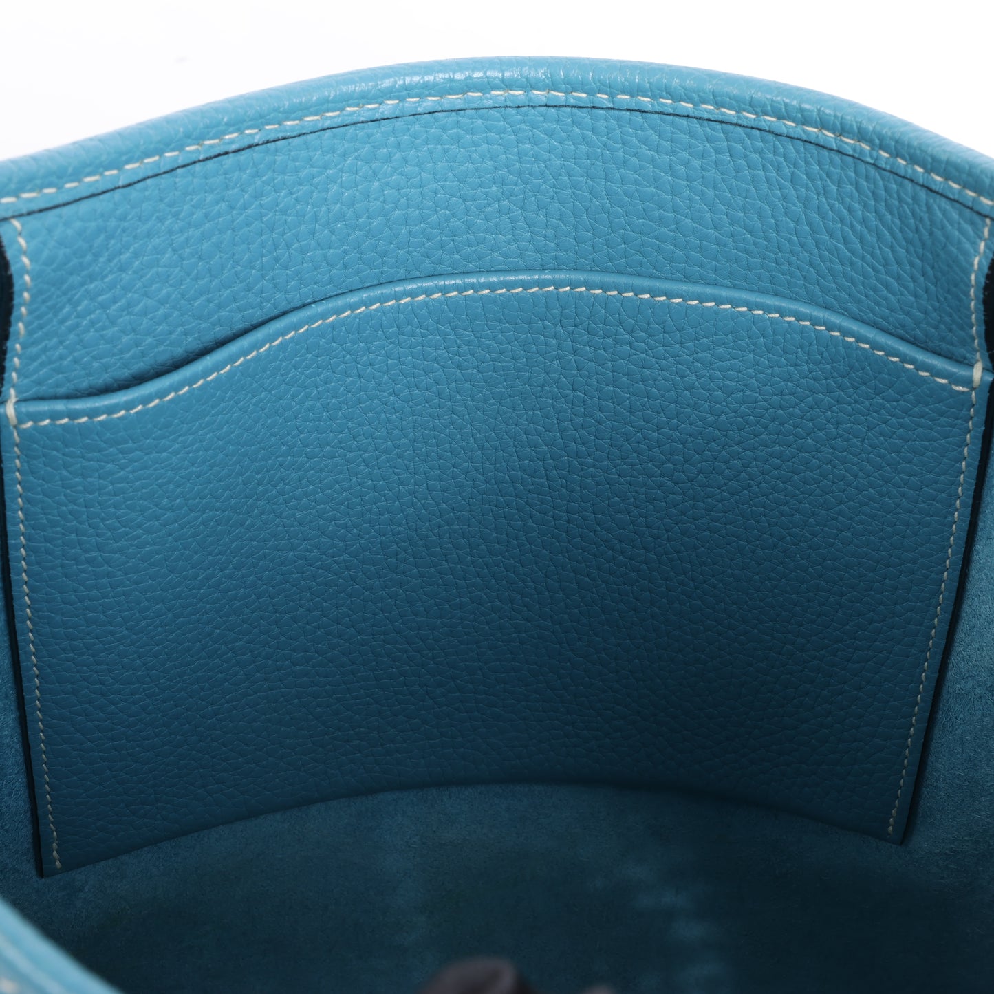 Hermès Evelyne 1 29 PM Taurillon Clemence Blue Jean Silber Metallbeschläge □H: 2004