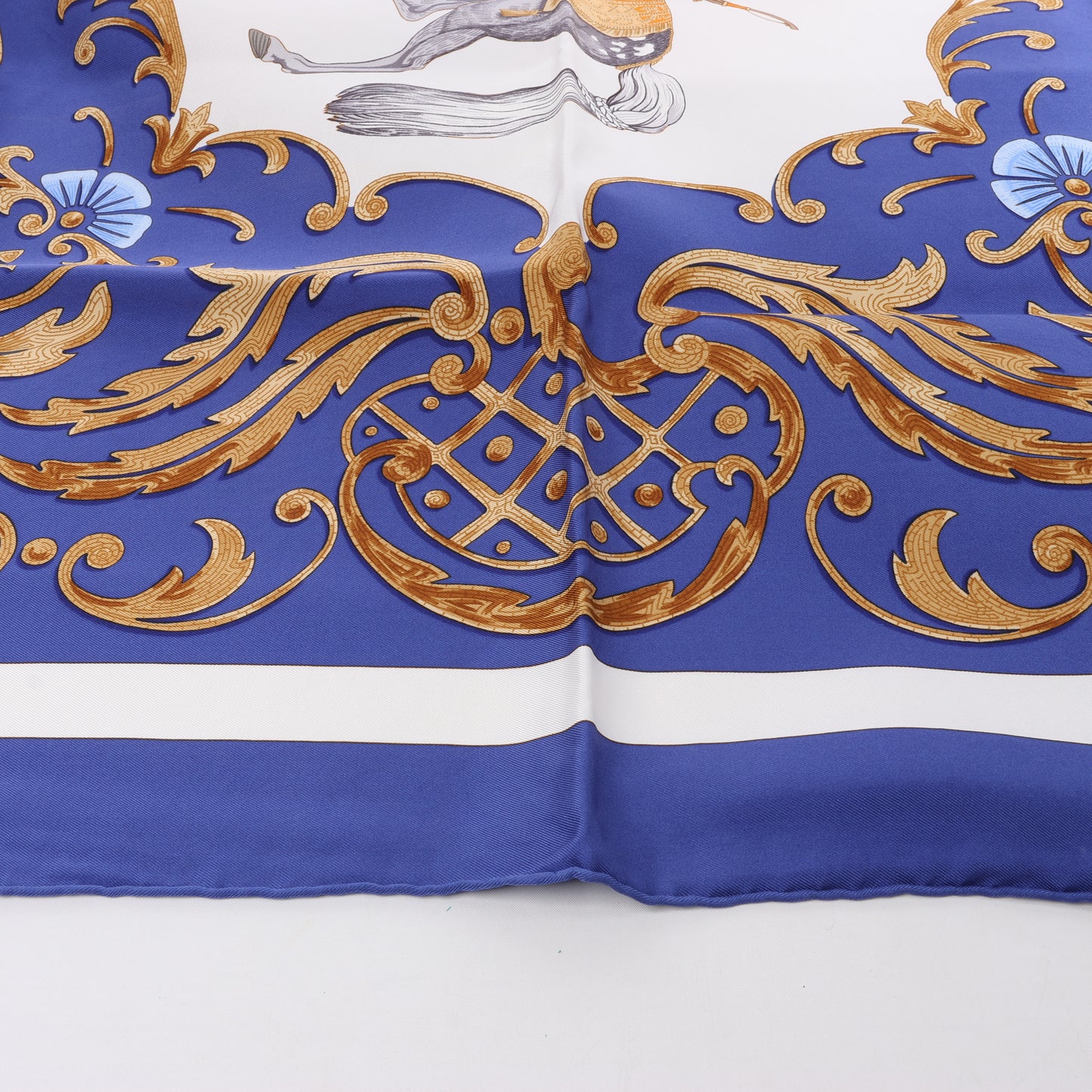 Hermes Carré 90 "Cheval Turc" 100% Silk Scarf
