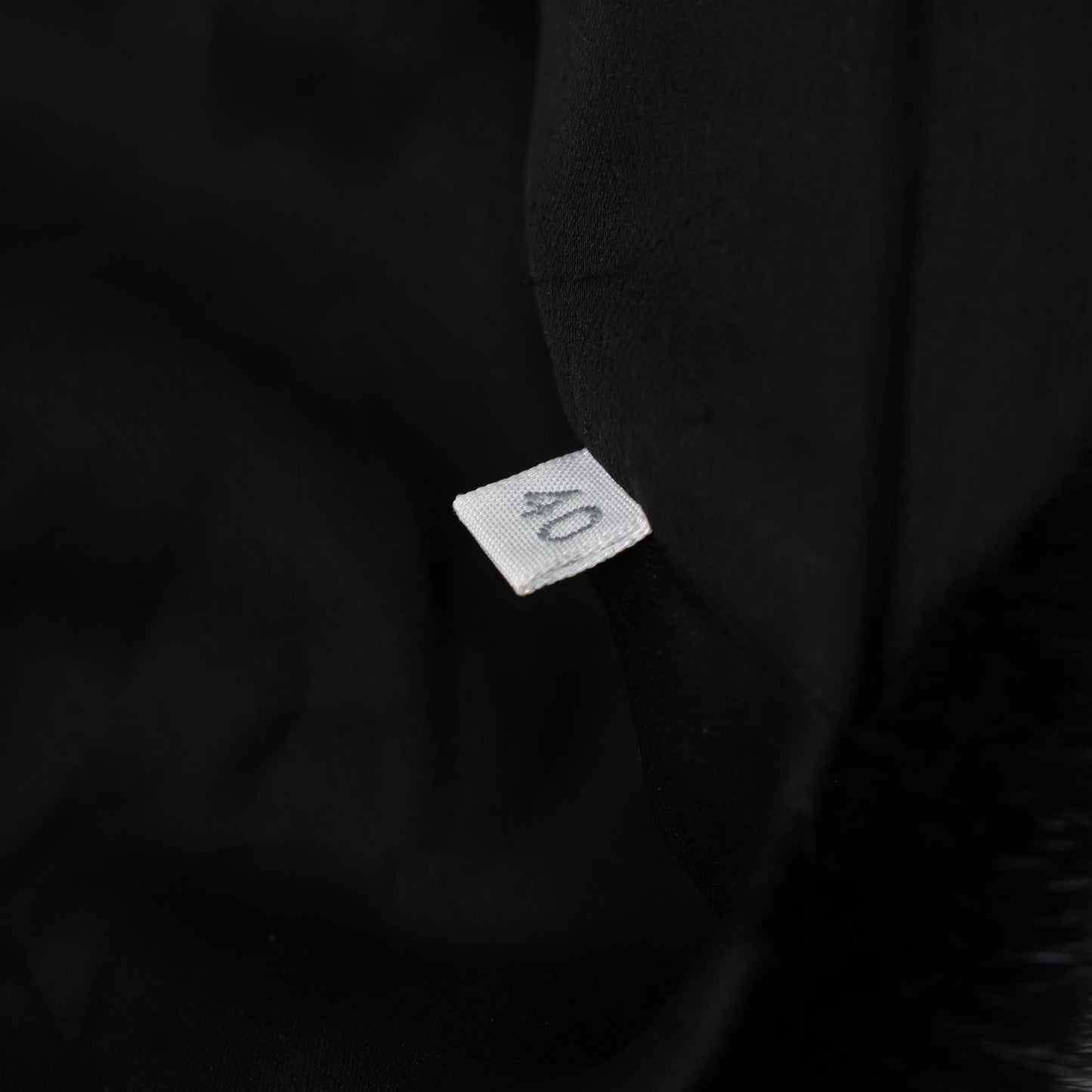 Valentino Black Mink Fur Capelet with Crystal Embellishments - Elegant Evening Wear