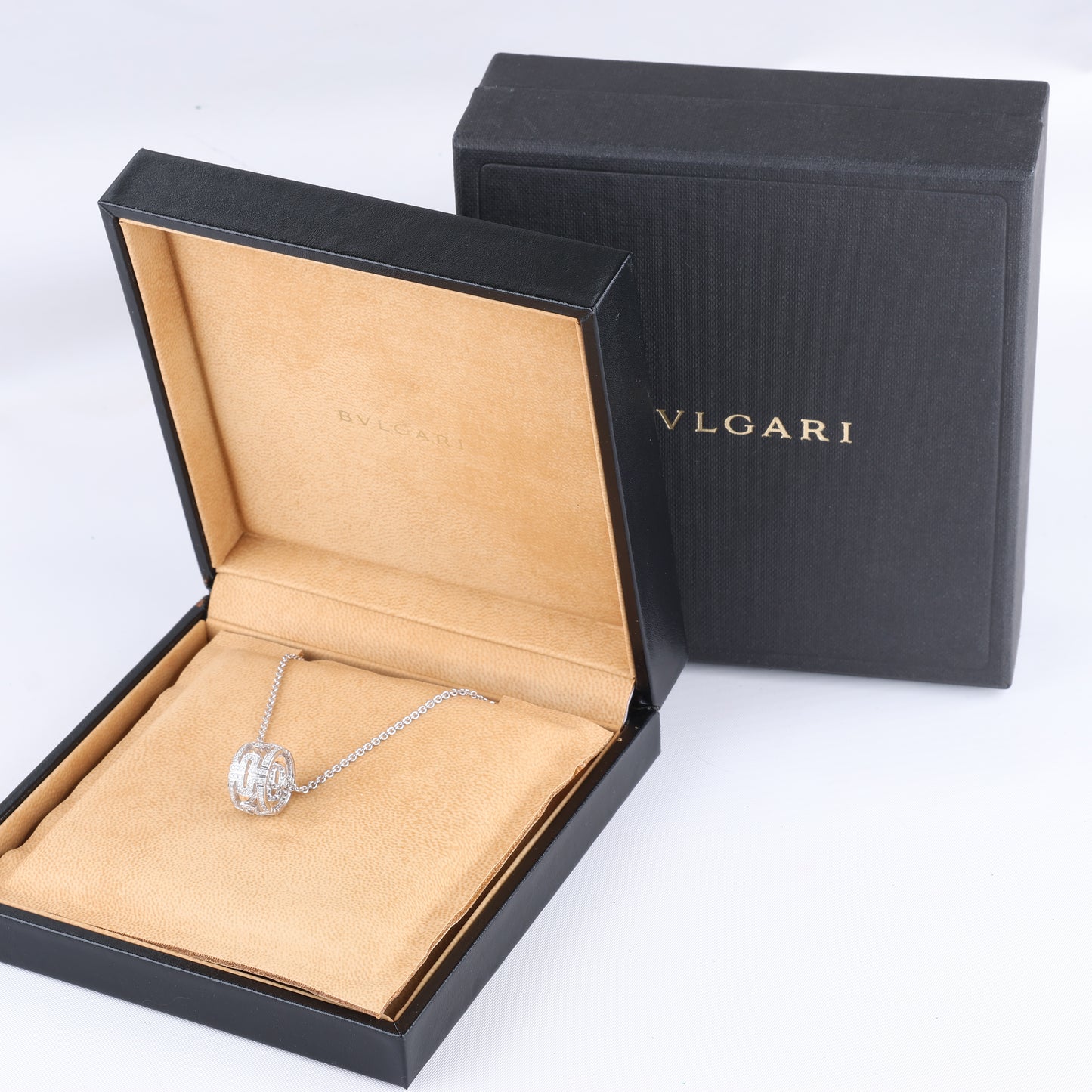 Collier diamant Bvlgari Parentesi 750 (WG) 12,2 g