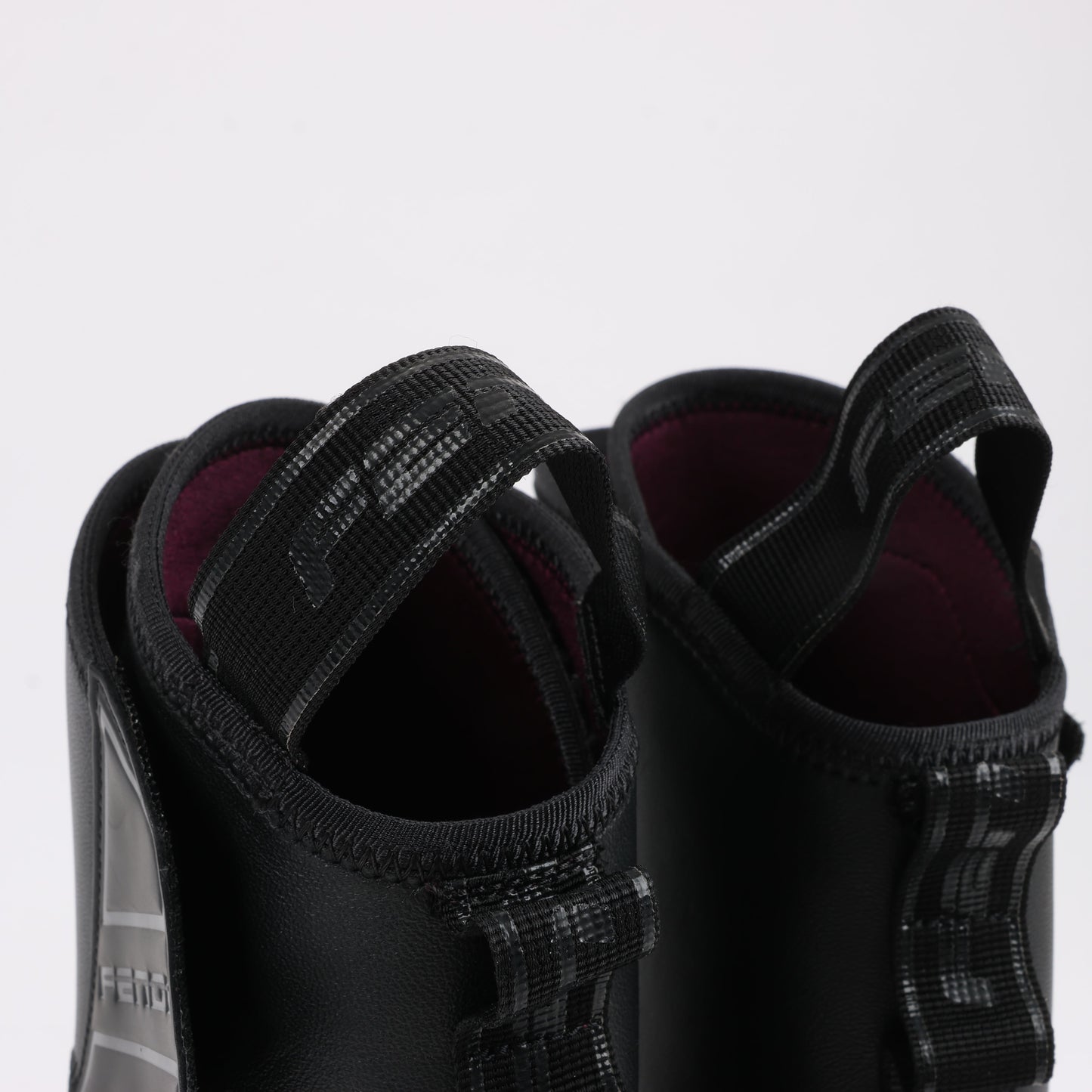 Fendi Leather Ankle Boots in Black, Size 38 EU